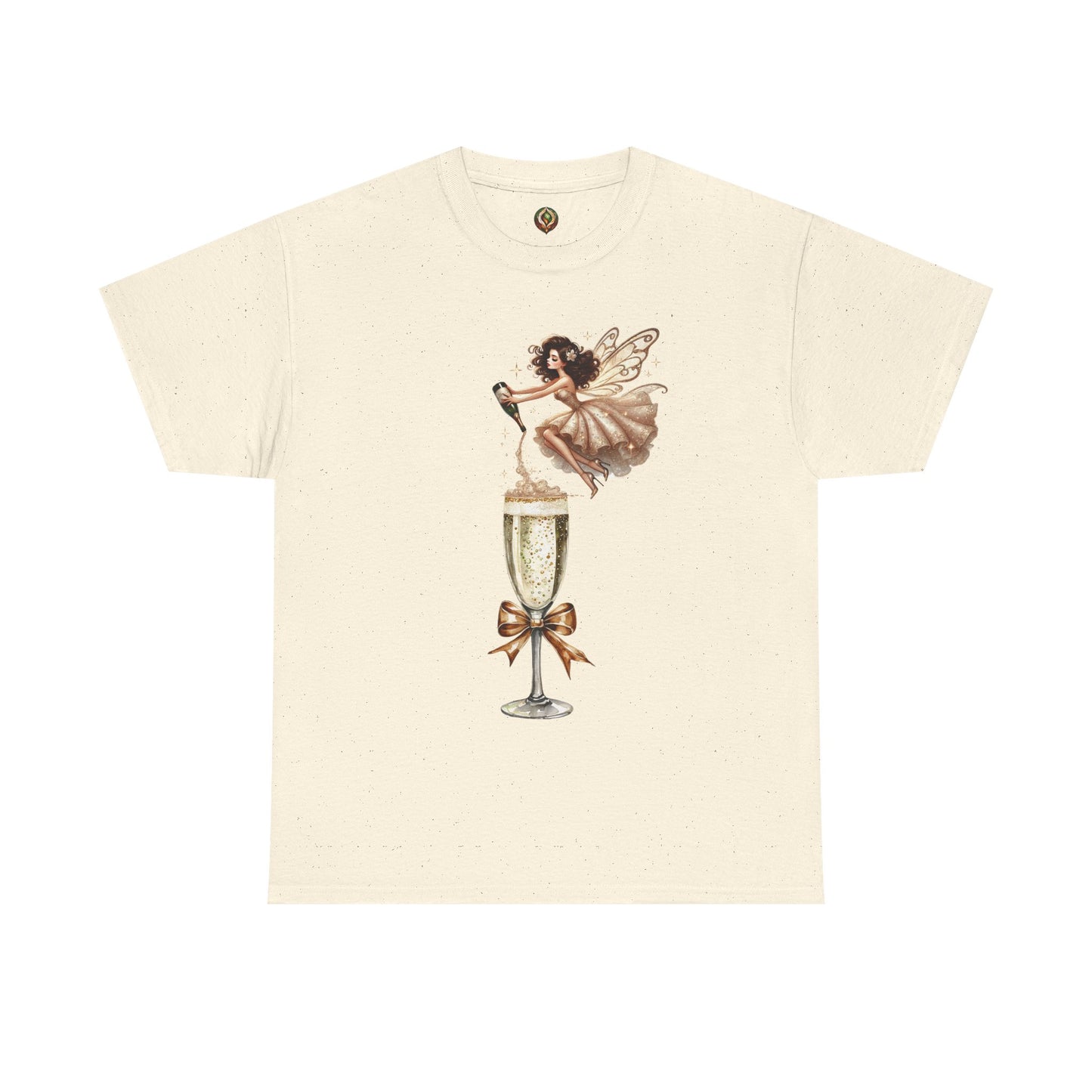 Pop, Fizz, Flutter – Champagne Wishes Unisex Tee