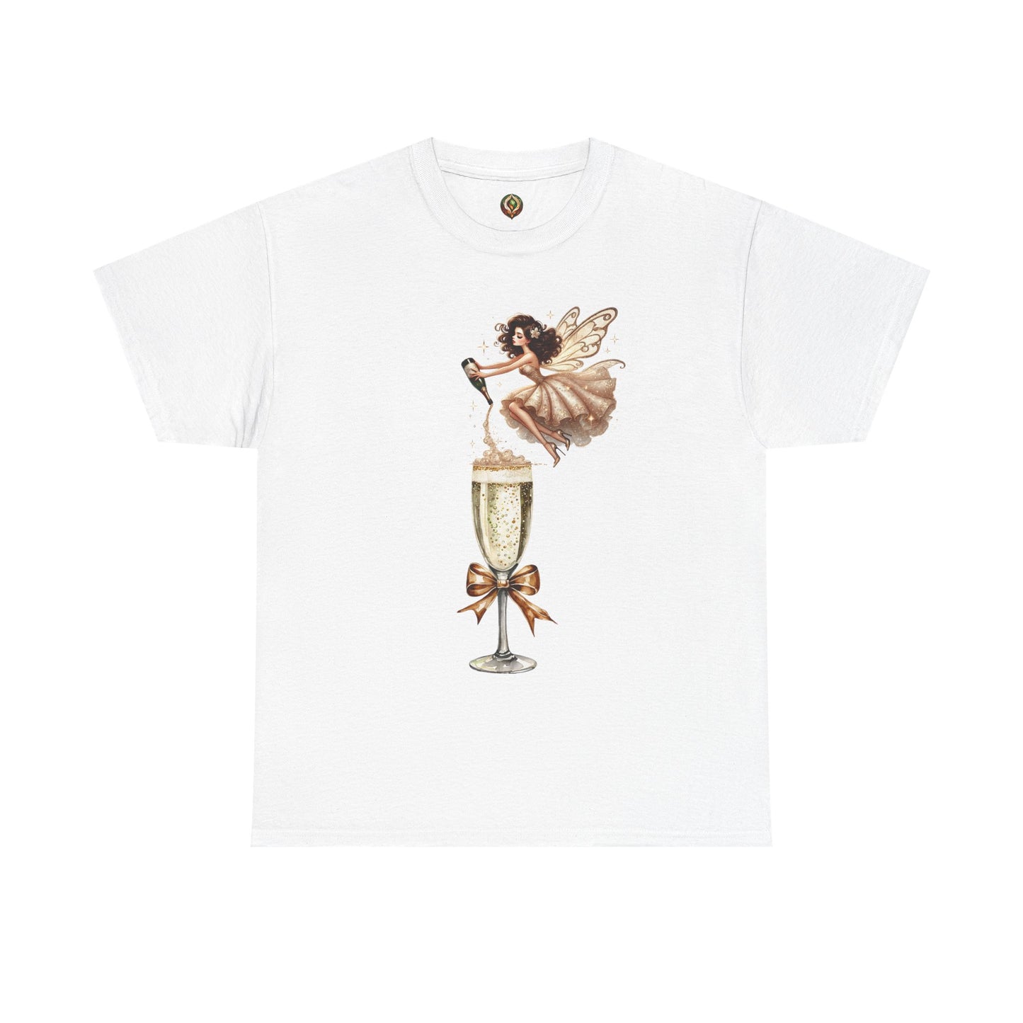 Pop, Fizz, Flutter – Champagne Wishes Unisex Tee