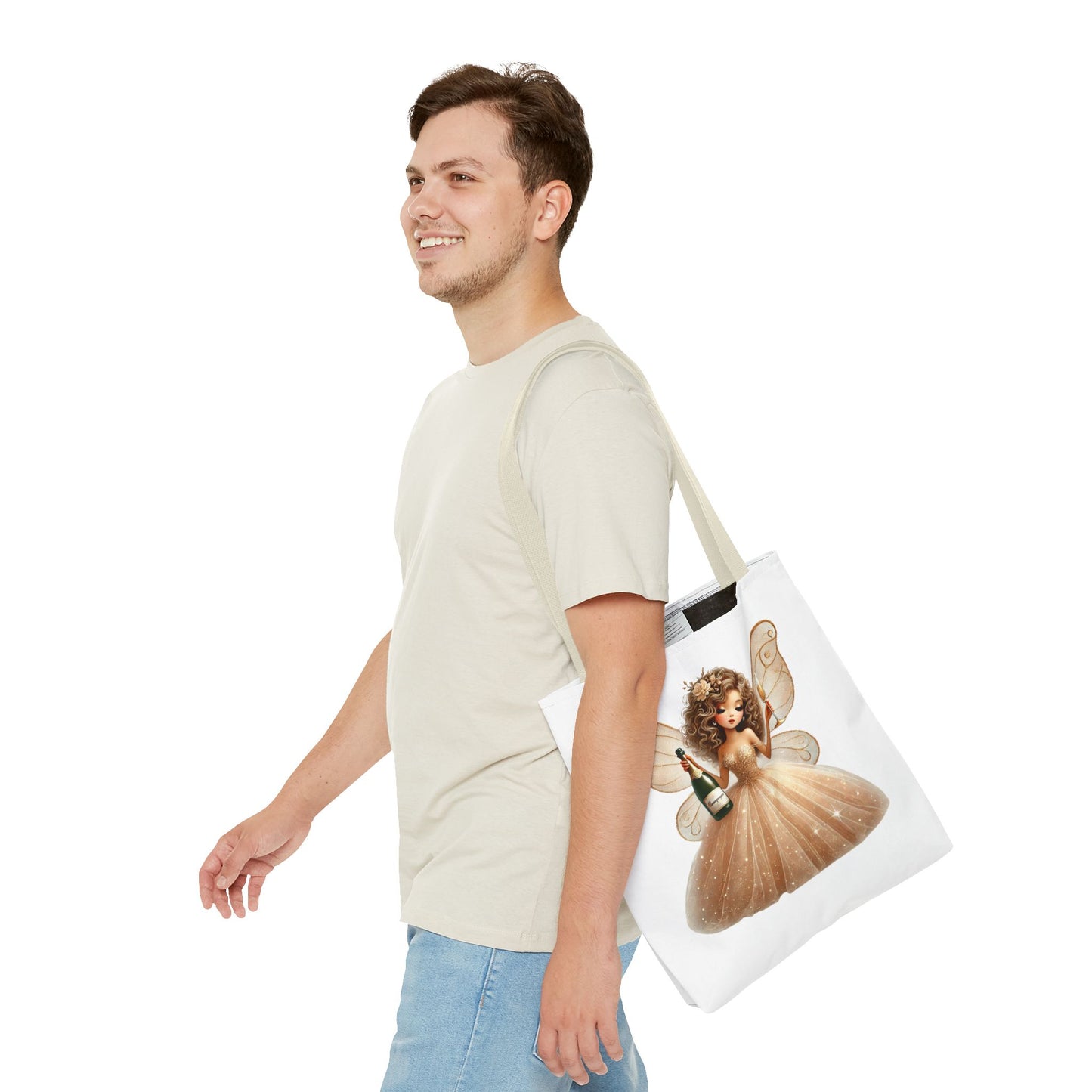 Golden Belle of Champagne Dreams – Luxe Tote Bag