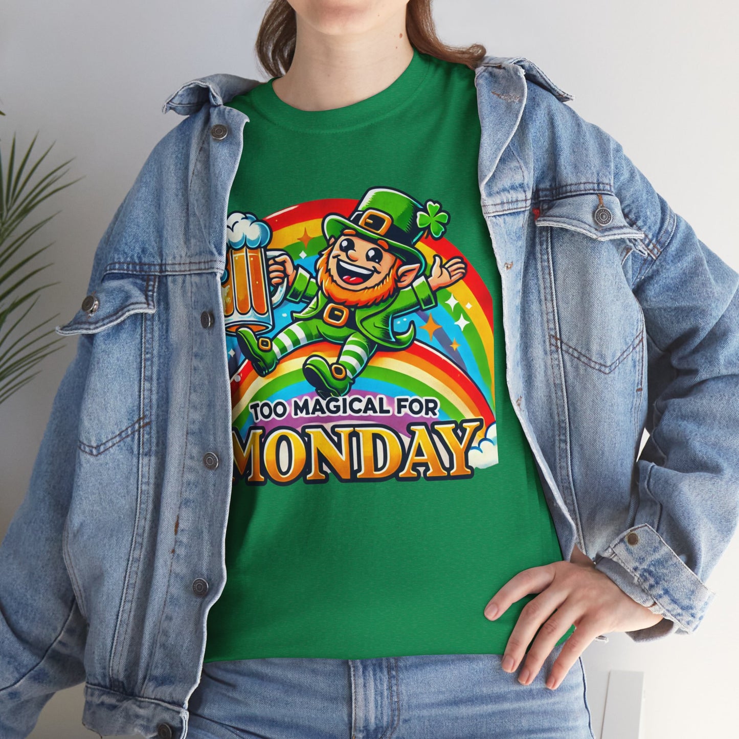 "Too Magical for Monday" St. Patrick’s Day Shirt – Unisex Lucky Tee