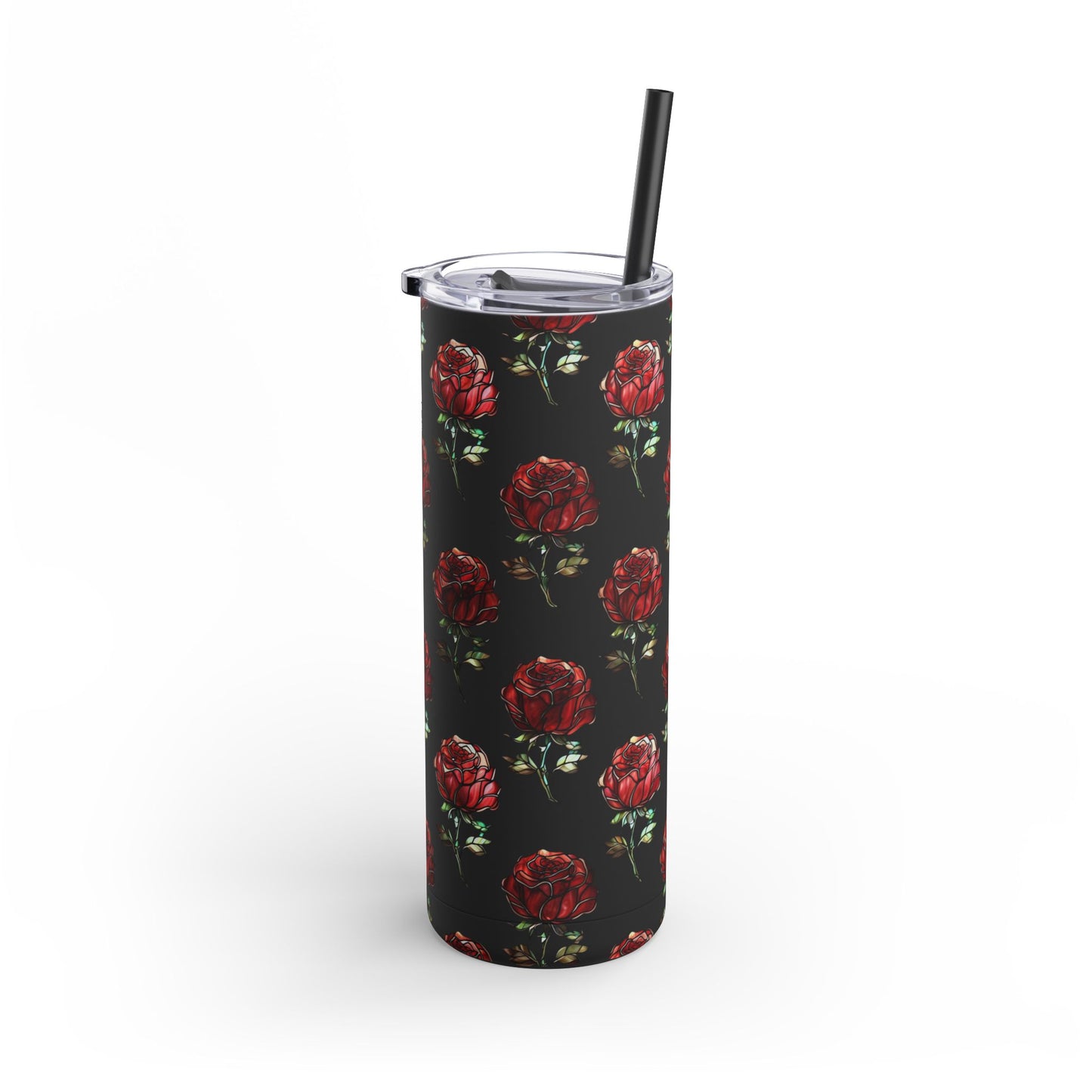 "Timeless Roses" Skinny Matte Tumbler, 20oz