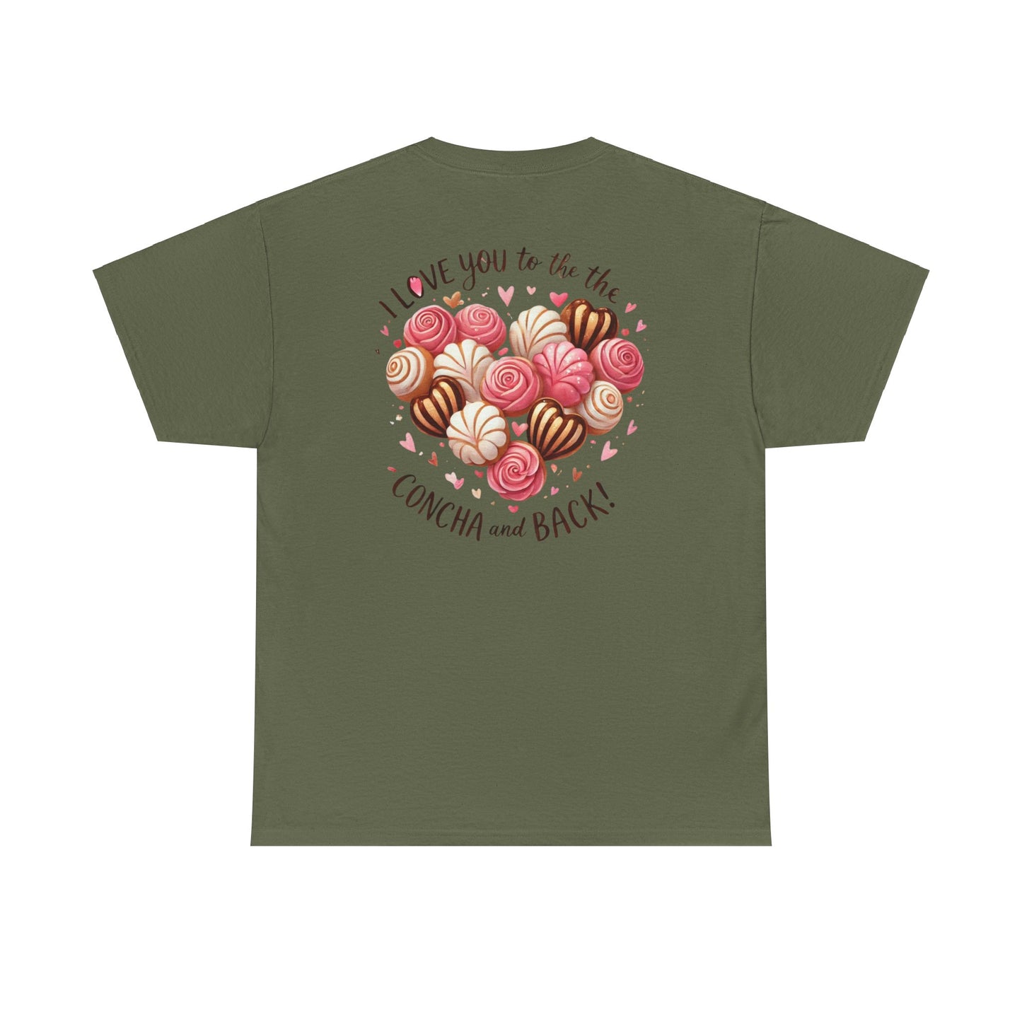 "To the Concha and Back" Unisex Heavy Cotton Tee