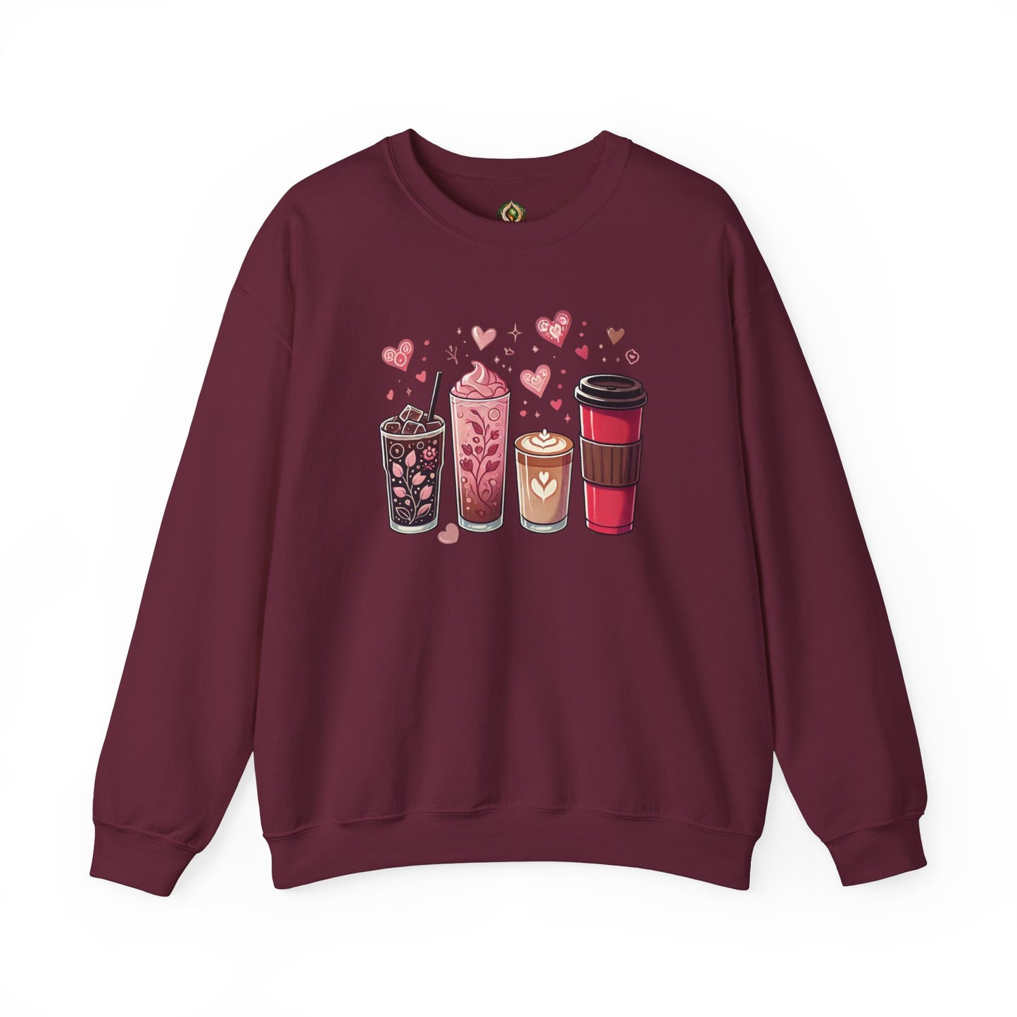 "Cup of Love" Coffee Lovers Crewneck
