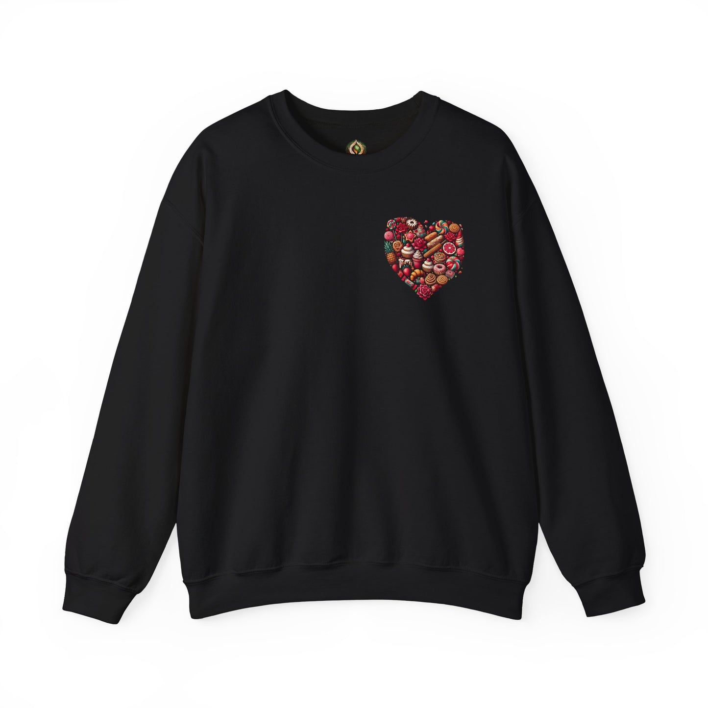 "Love in Every Stitch" Crewneck Sweatshirt