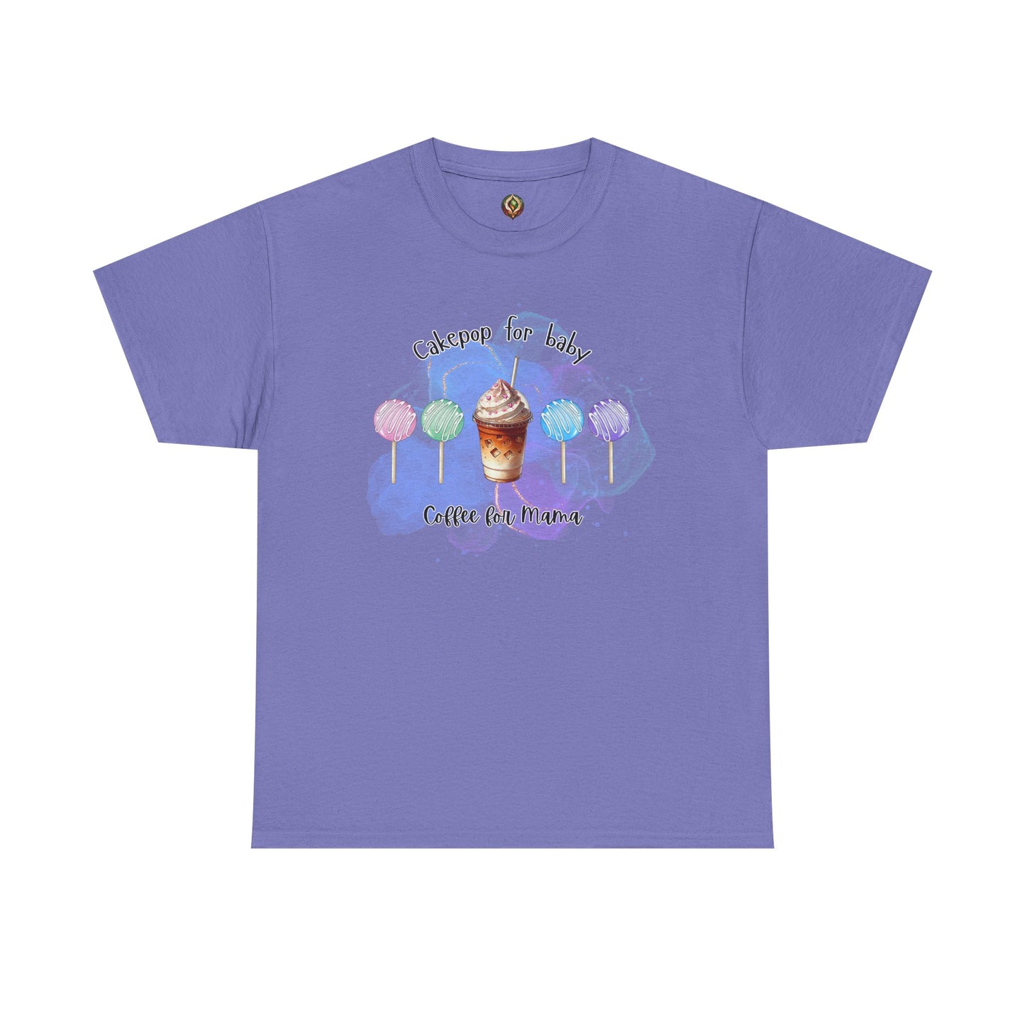 Cakepop for Baby, Coffee for Mama – Sweet & Caffeinated Unisex Tee