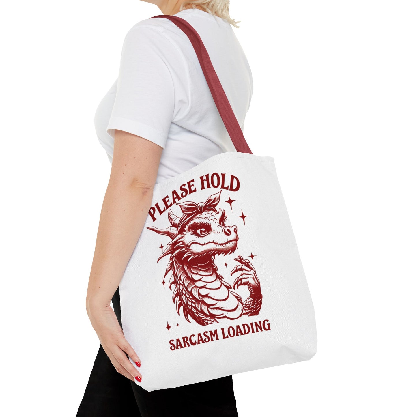 Please Hold, Sarcasm Loading Tote β Carry Your Attitude in Style ππ