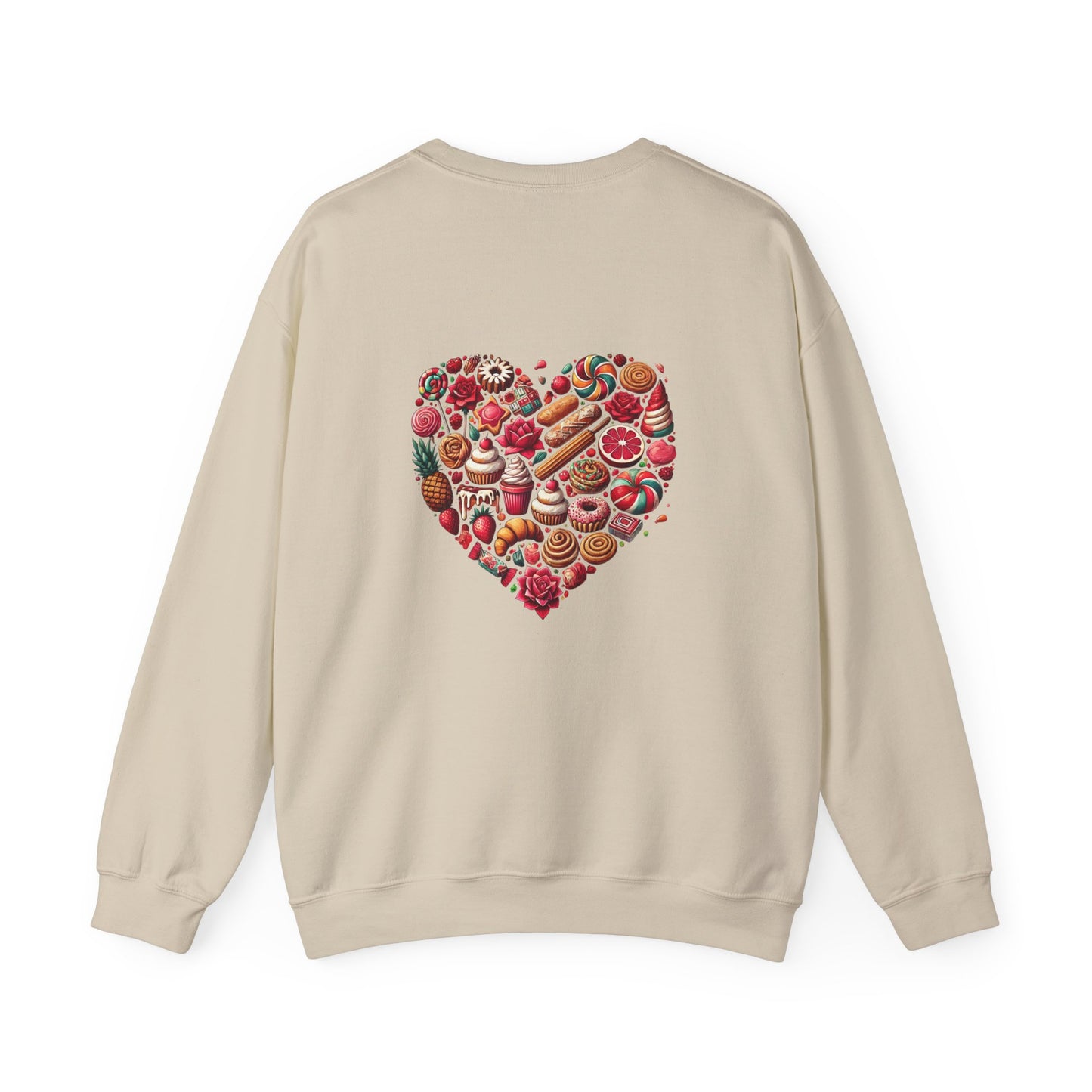 "Love in Every Stitch" Crewneck Sweatshirt