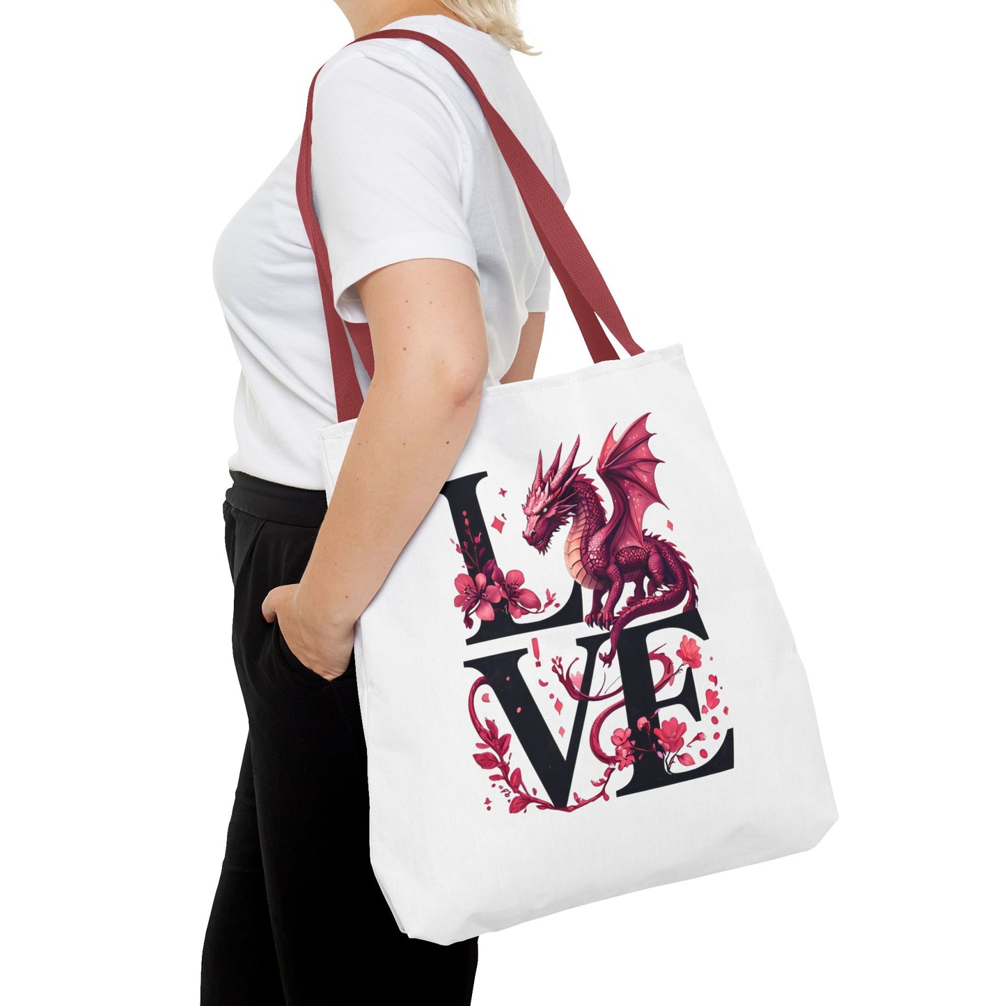 Love in Dragon Form πβ€οΈ Tote Bag