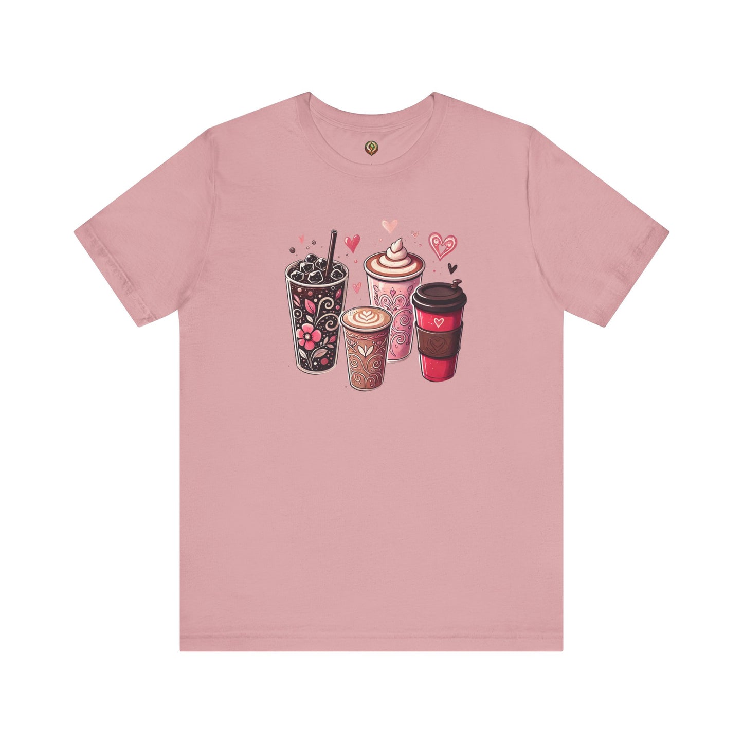 "Cup of Love" Coffee Lovers Tee