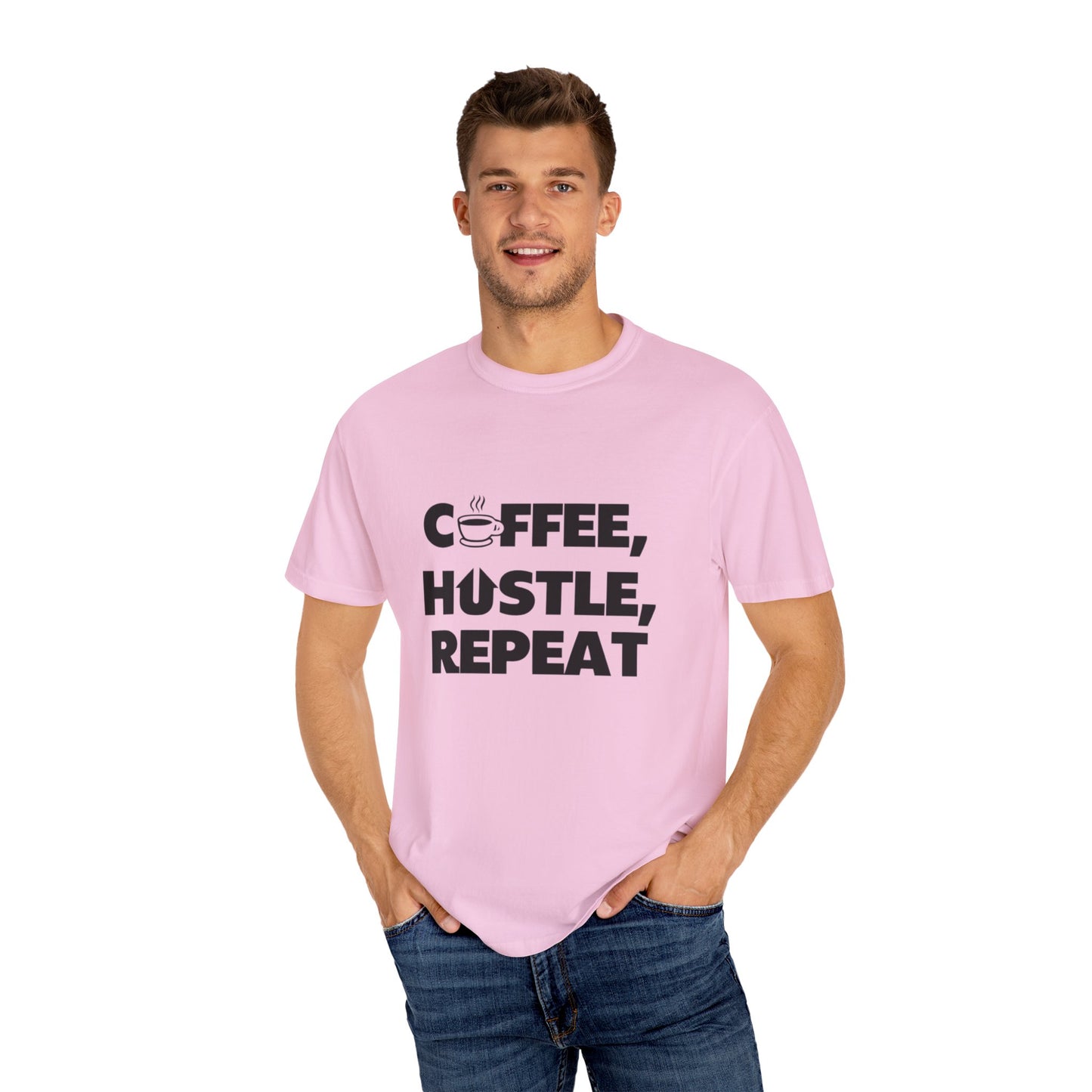 "Coffee, Hustle, Repeat" Unisex T-Shirt