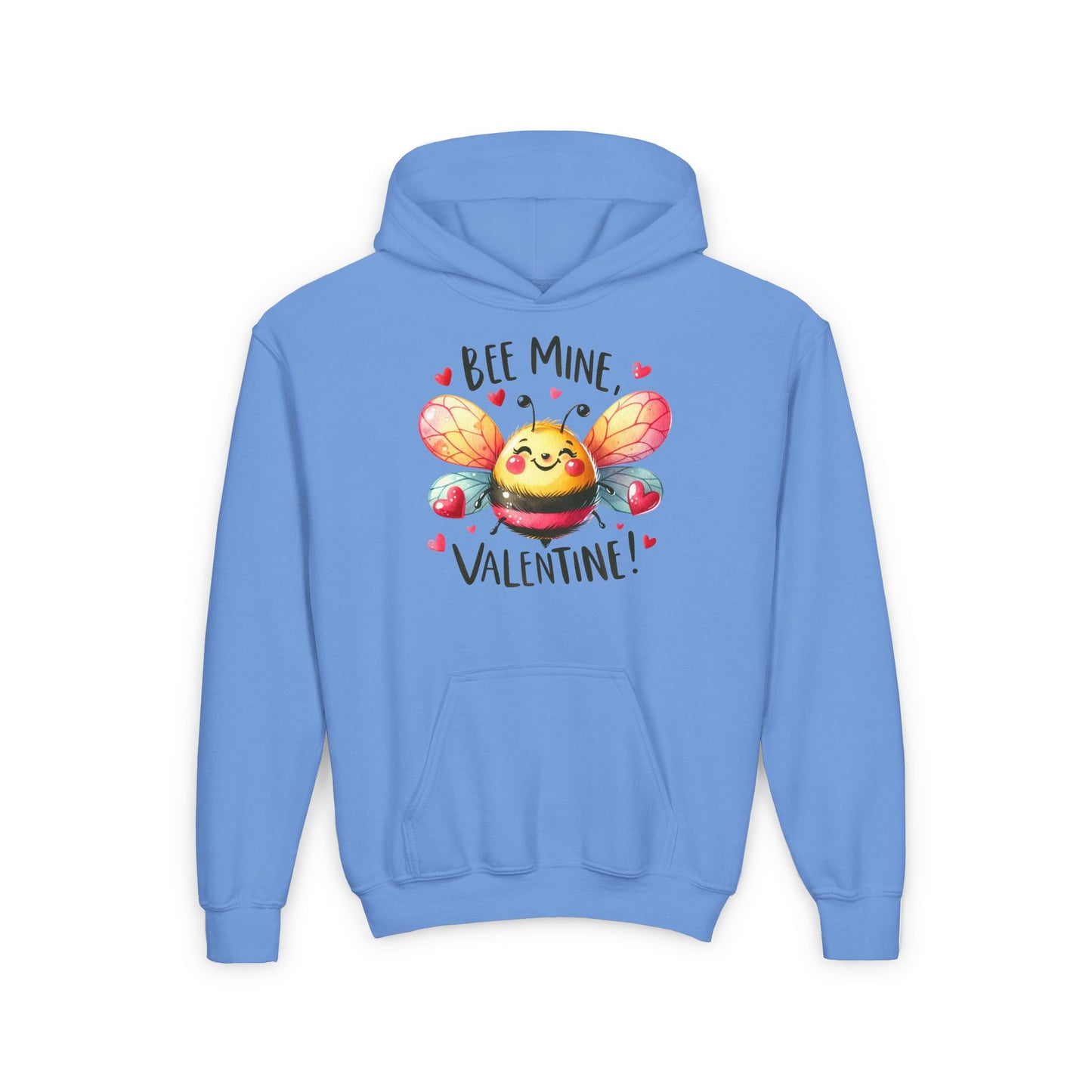 Bee Mine Valentine Youth Hoodie