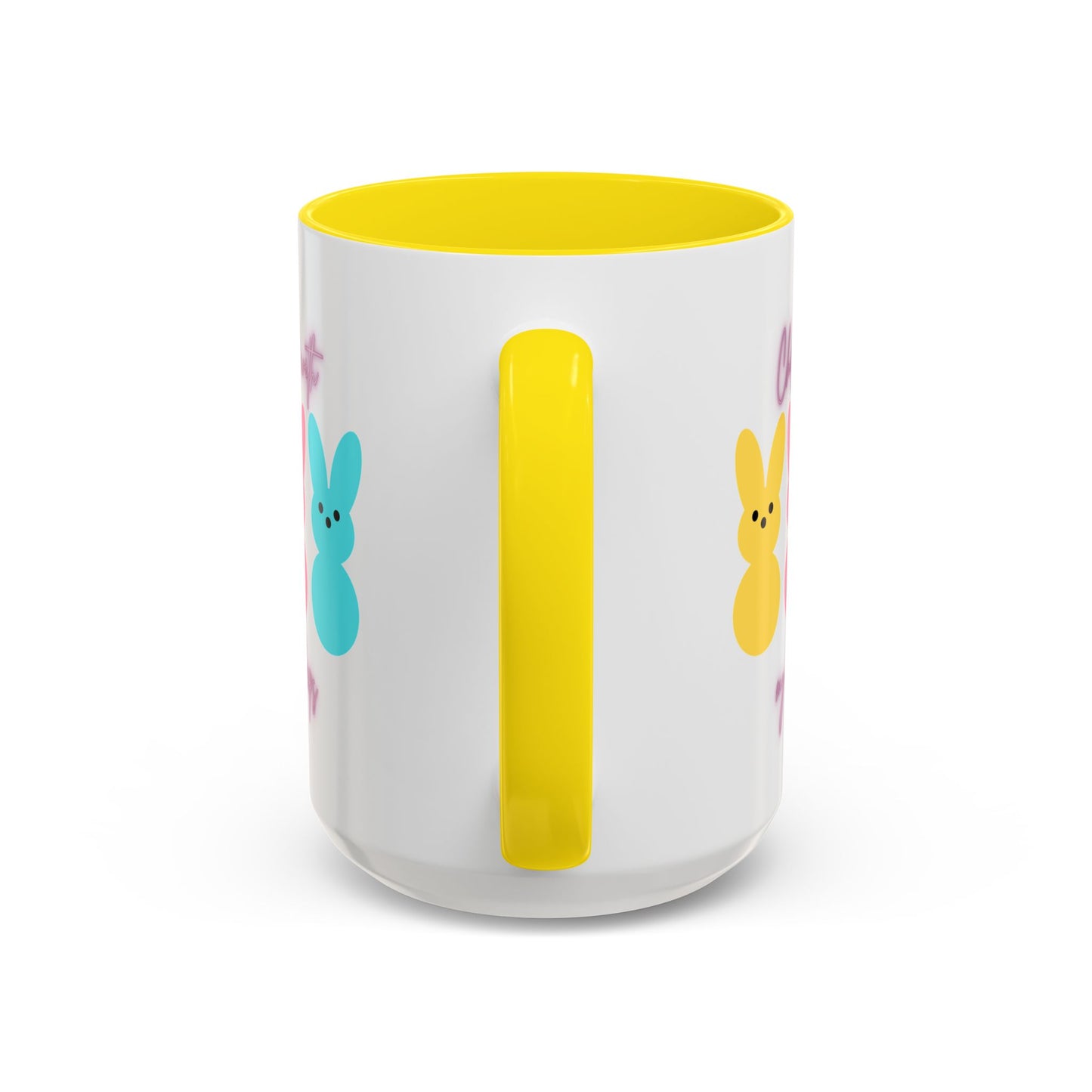 “Chillin’ with My Peeps” – Pastel Cutie Accent Mug (11oz, 15oz)