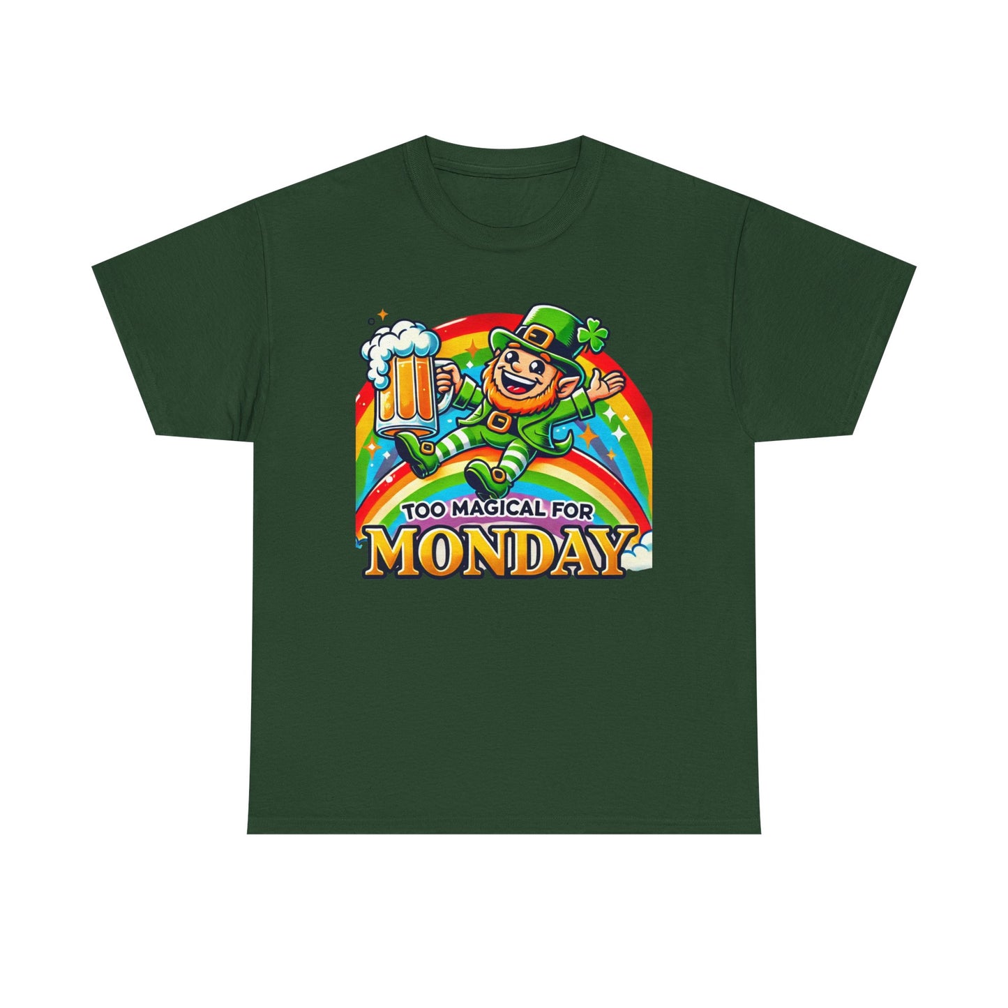 "Too Magical for Monday" St. Patrick’s Day Shirt – Unisex Lucky Tee