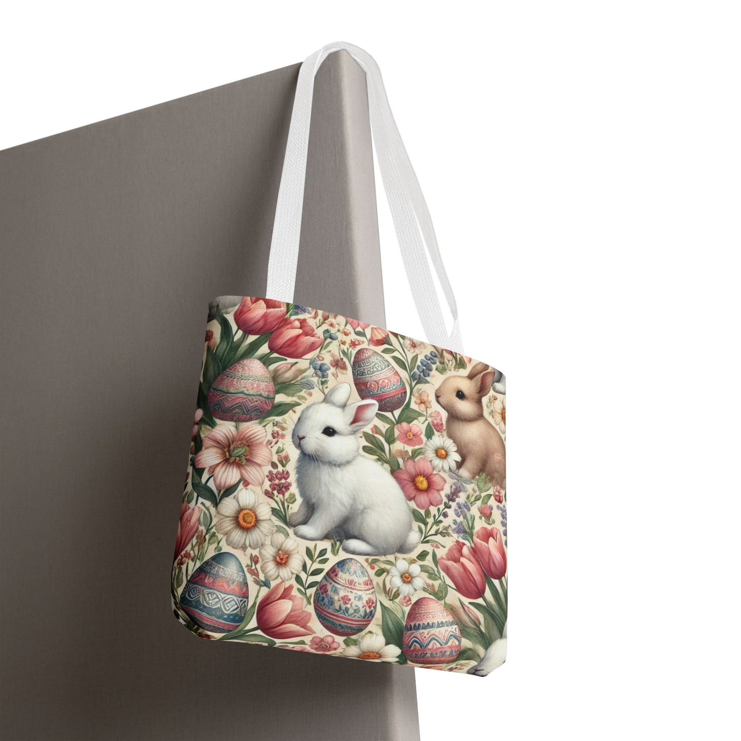 Spring Meadow Bunny Tote Bag🌸🐰
