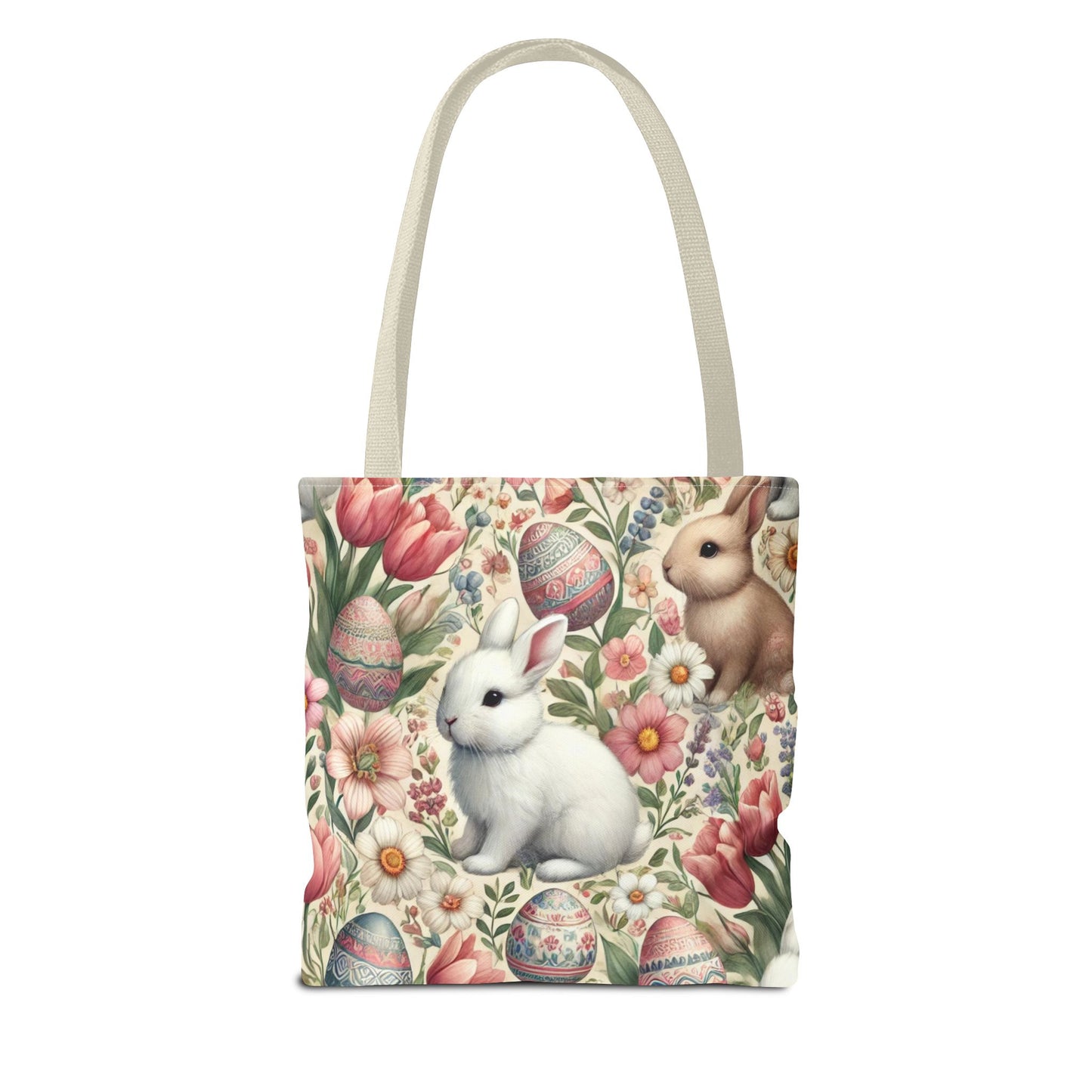 Spring Meadow Bunny Tote Bag🌸🐰