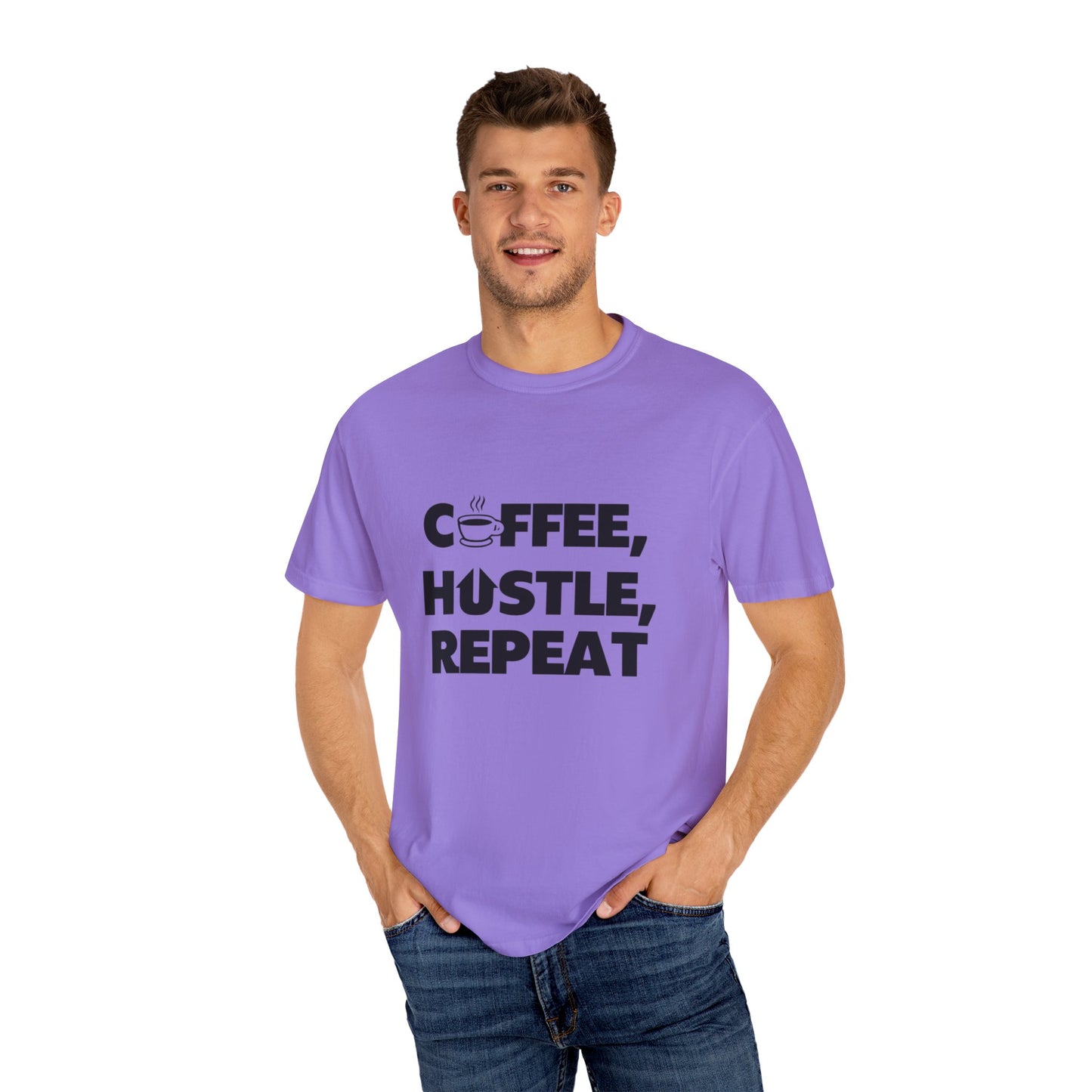 "Coffee, Hustle, Repeat" Unisex T-Shirt