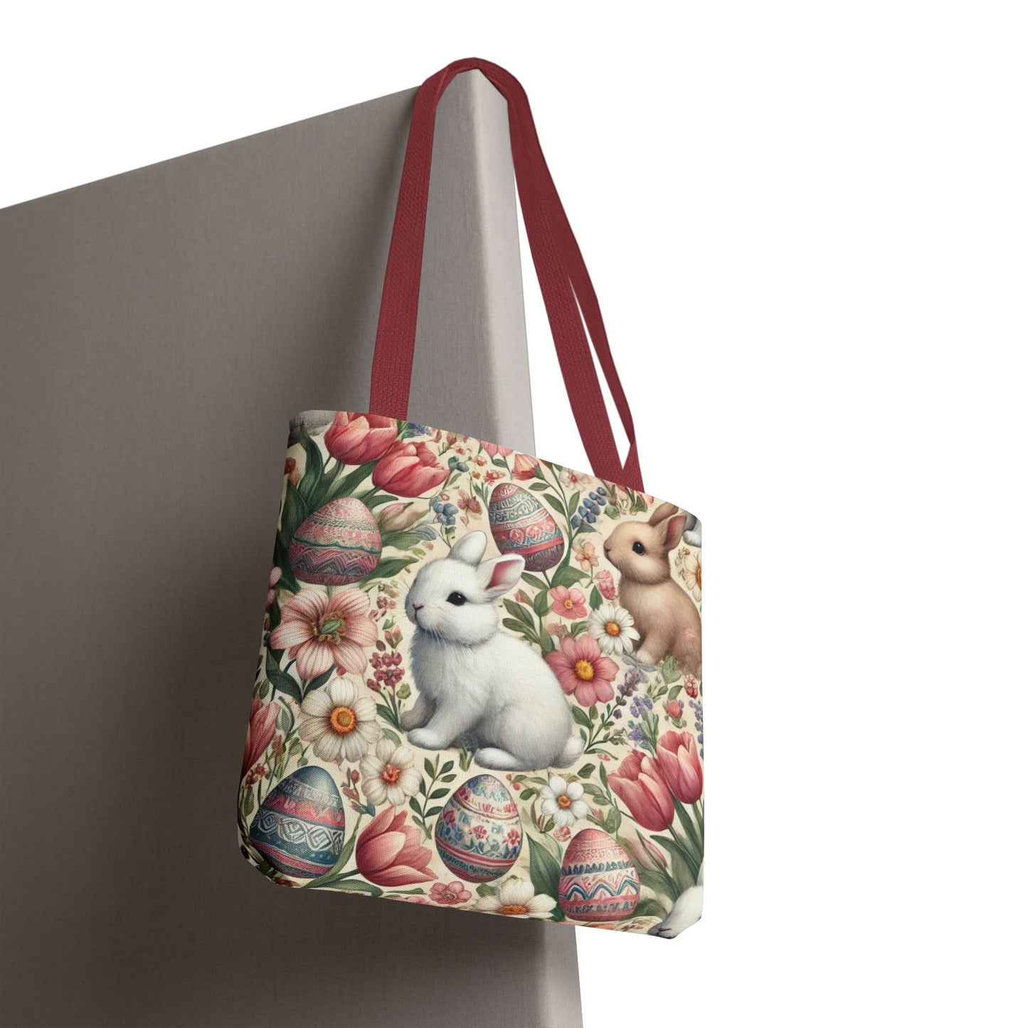 Spring Meadow Bunny Tote Bag🌸🐰