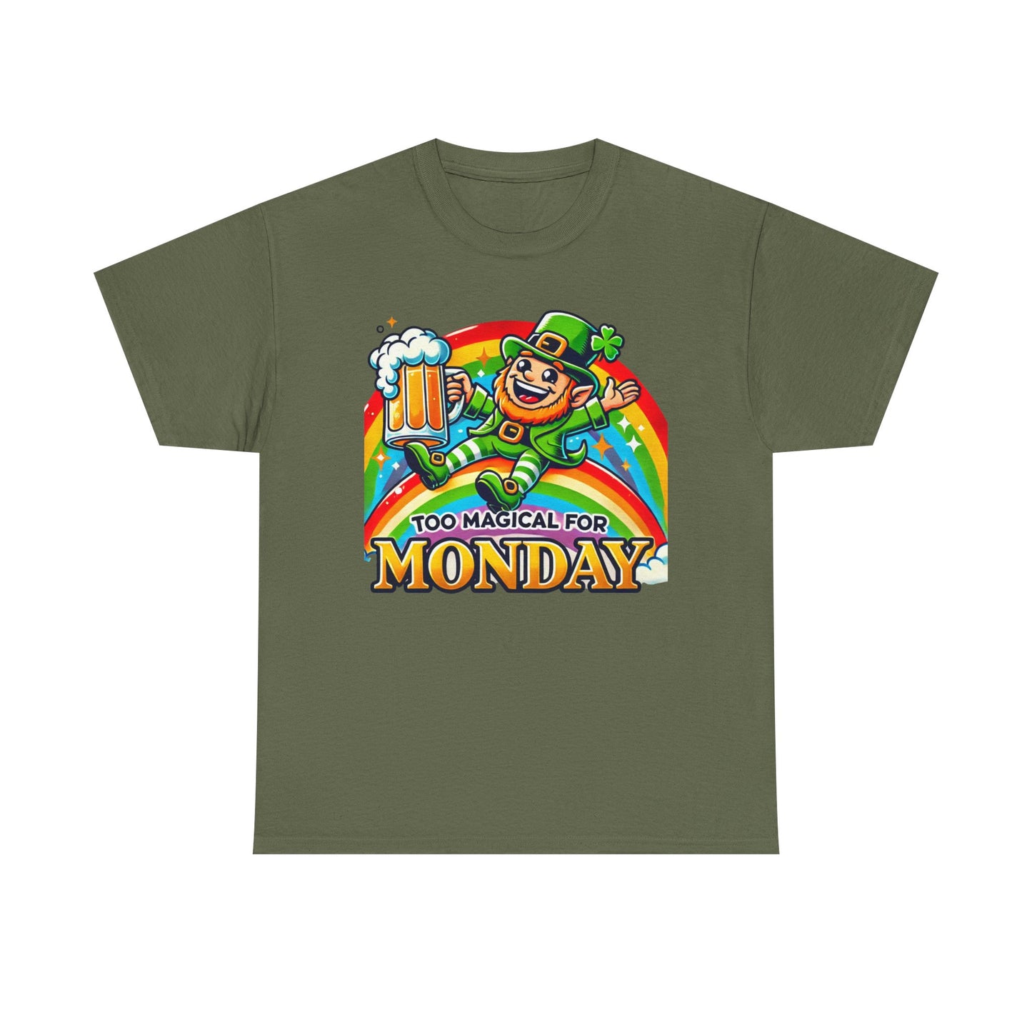 "Too Magical for Monday" St. Patrick’s Day Shirt – Unisex Lucky Tee