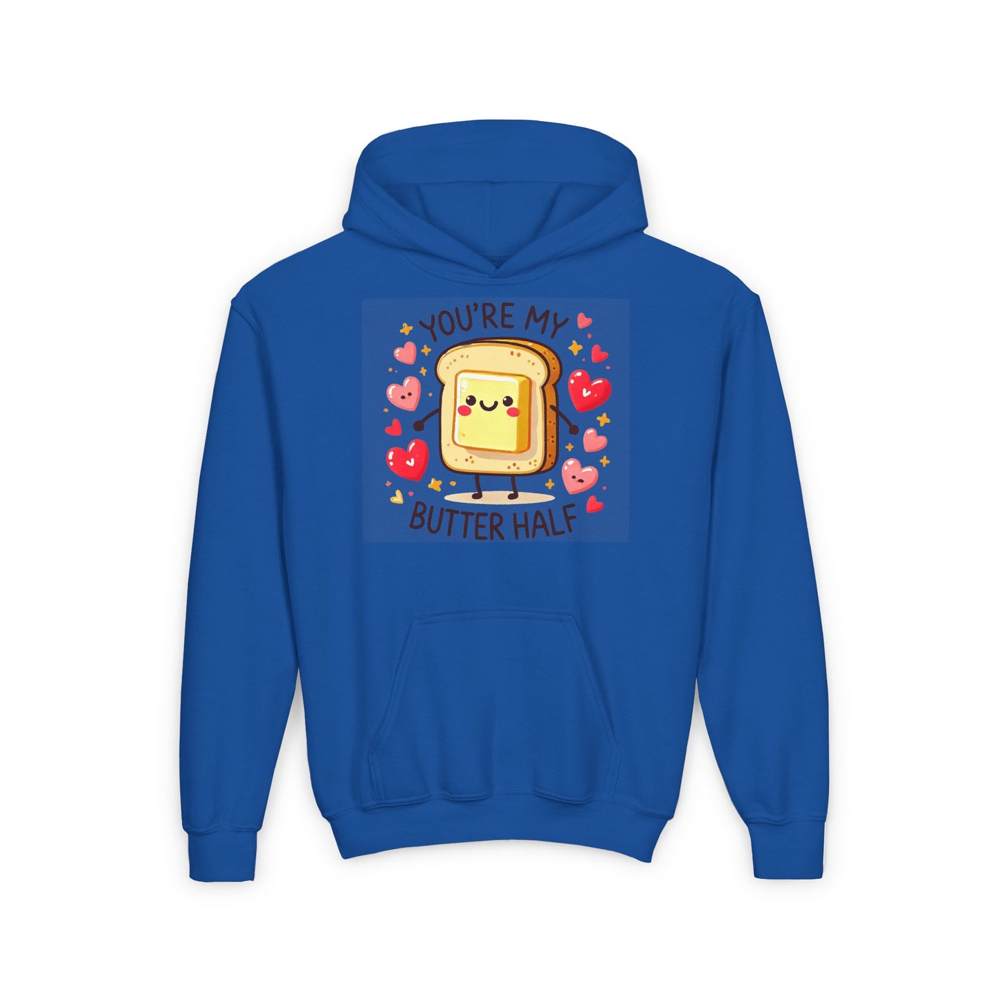 "You’re My Butter Half" Youth Hoodie