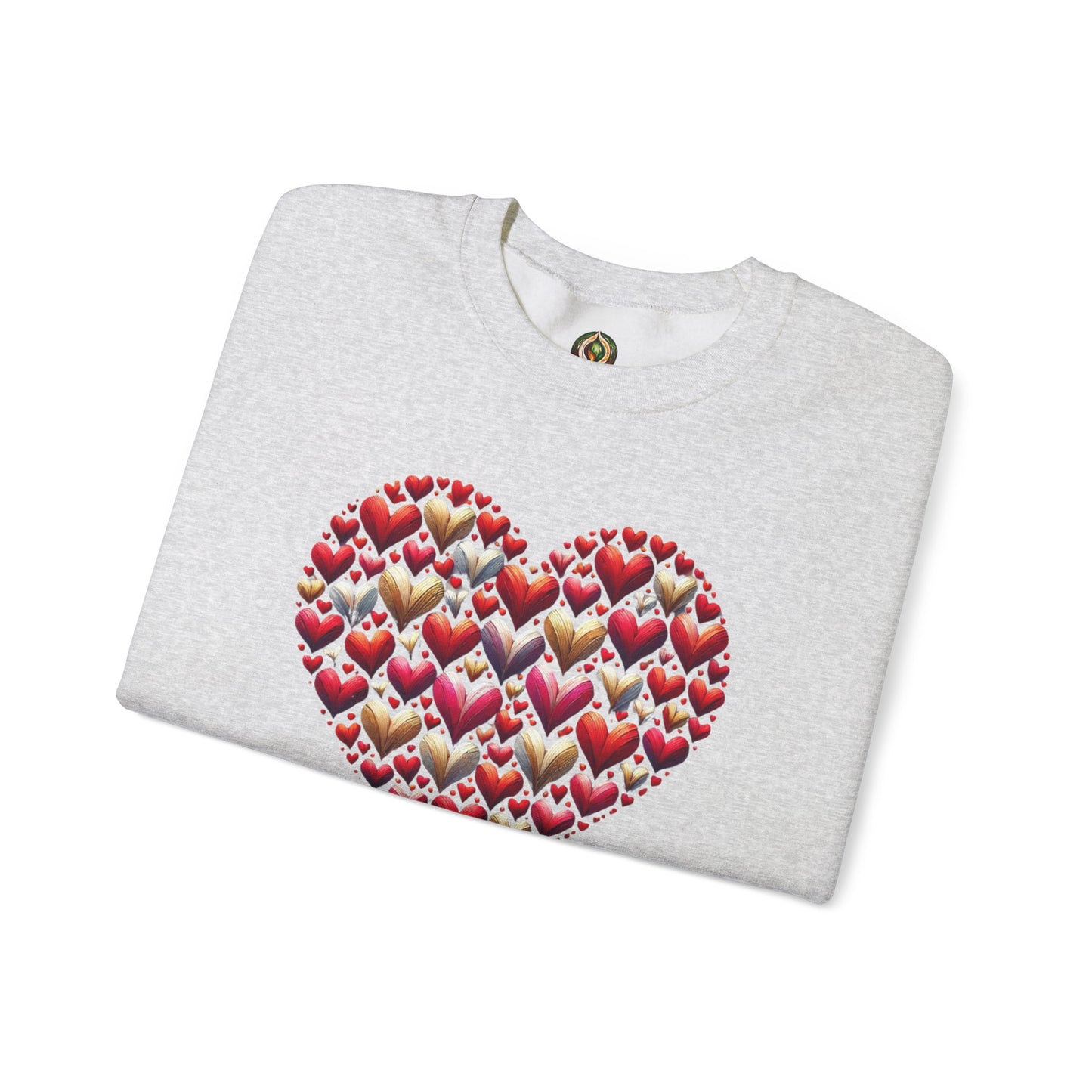Love, Layers, & Cozy Vibes Unisex Crewneck Sweatshirt