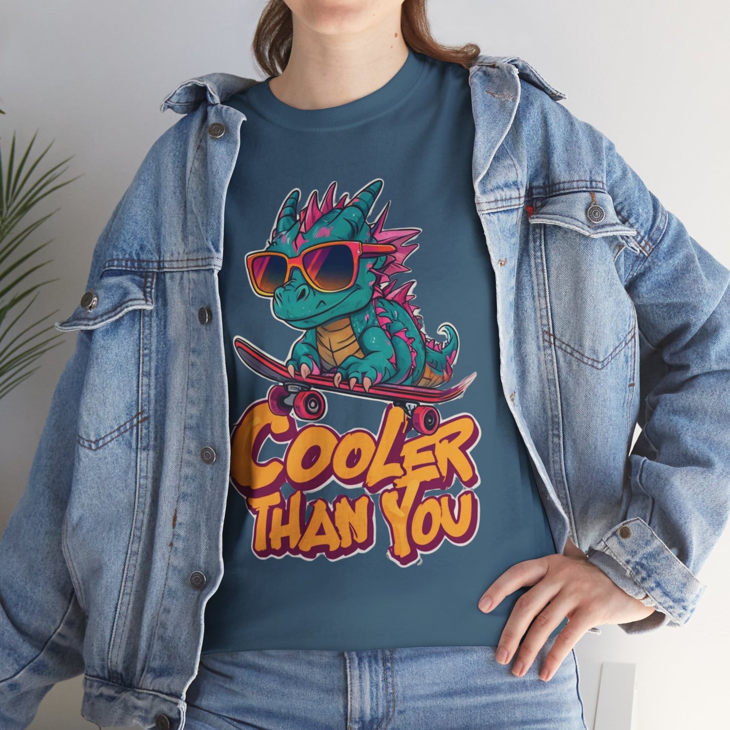Cooler Than You Dragon Unisex Tee β Dripping in Mythical Swagger ππΆοΈ