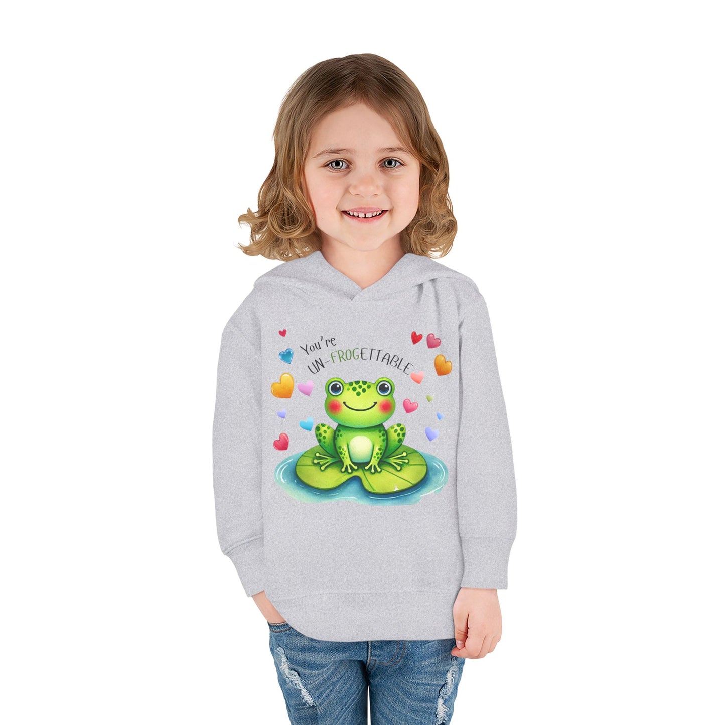 "Un-Frogettable Love" Toddler Hoodie