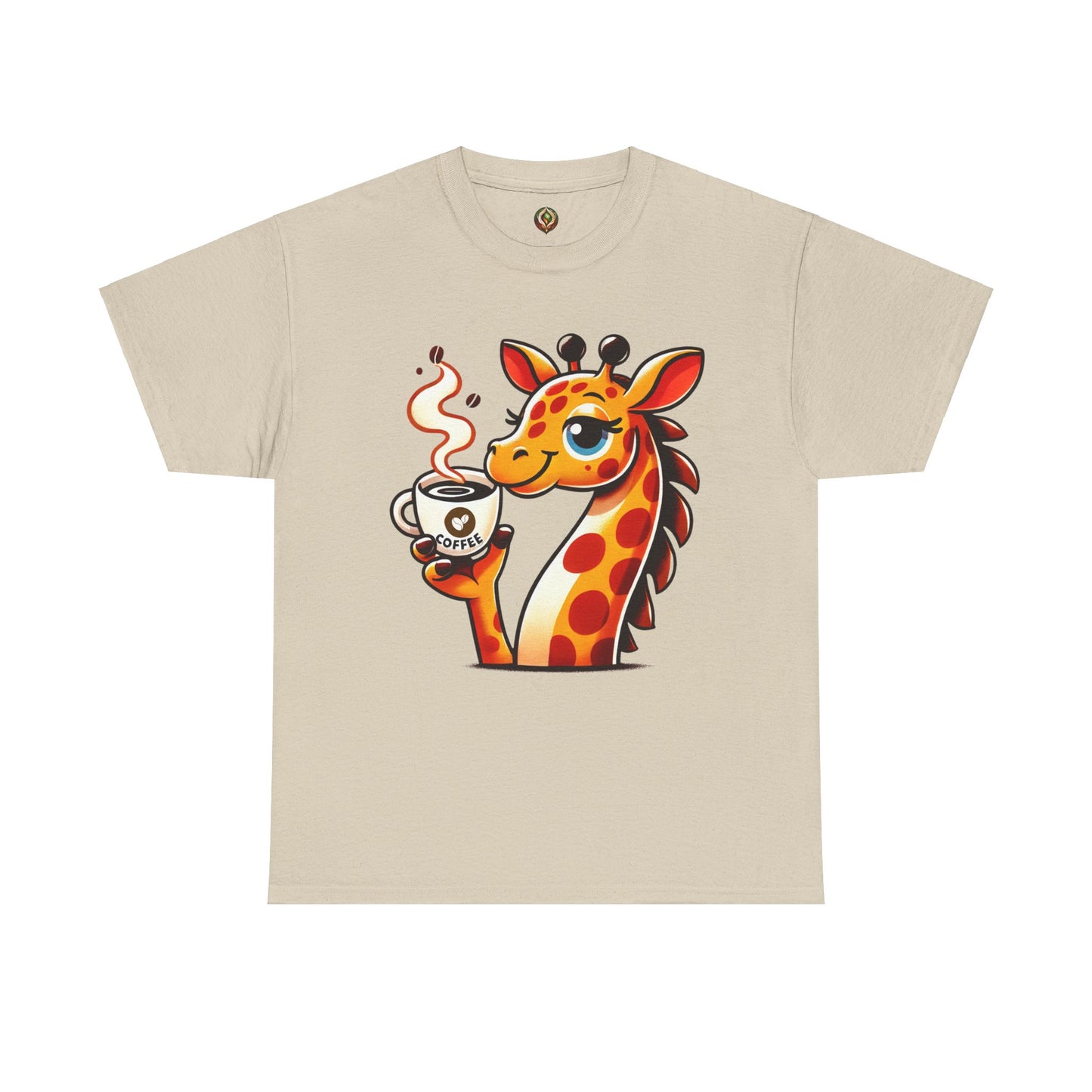 "Sassy Giraffe Coffee Lover" Unisex Tee