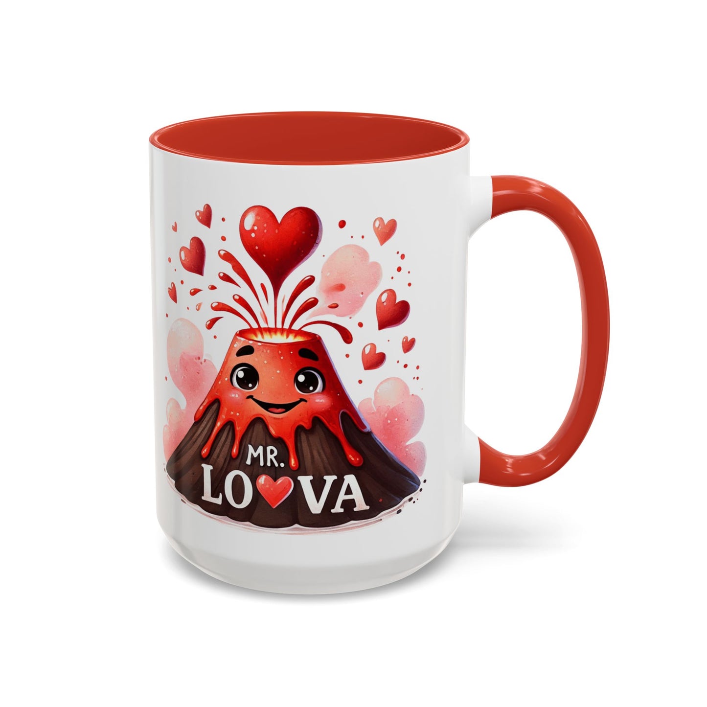 "Mr. Lo♥️va Explosive Love" Accent Mug (11oz, 15oz)