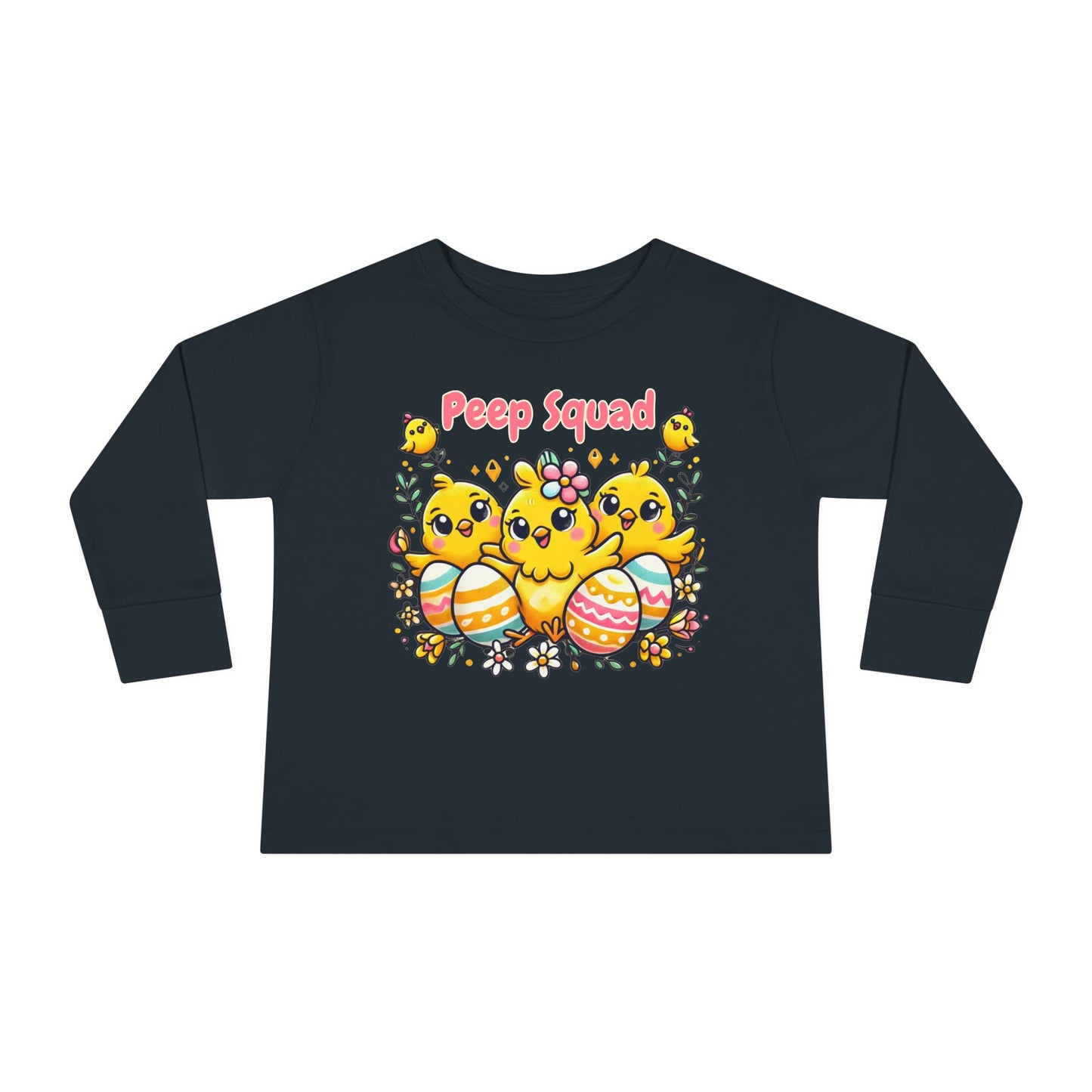 “Peep Squad” – Toddler Long Sleeve Tee