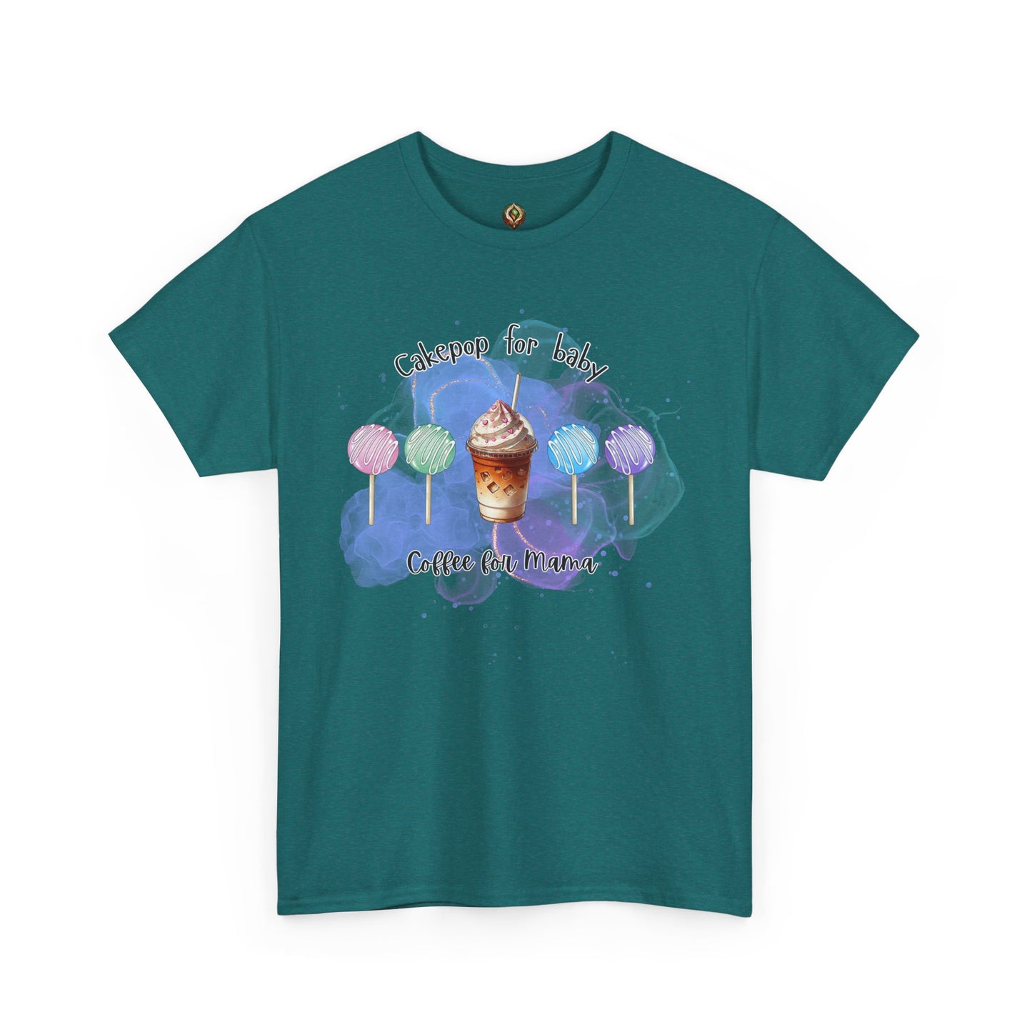 Cakepop for Baby, Coffee for Mama – Sweet & Caffeinated Unisex Tee
