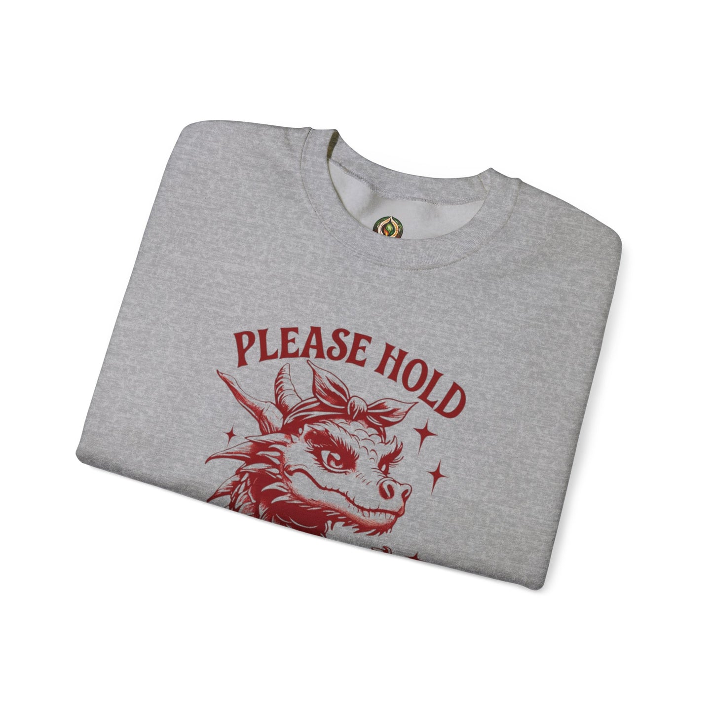 Please Hold, Sarcasm Loading Crewneck Sweatshirt β Snarky & Snuggly π