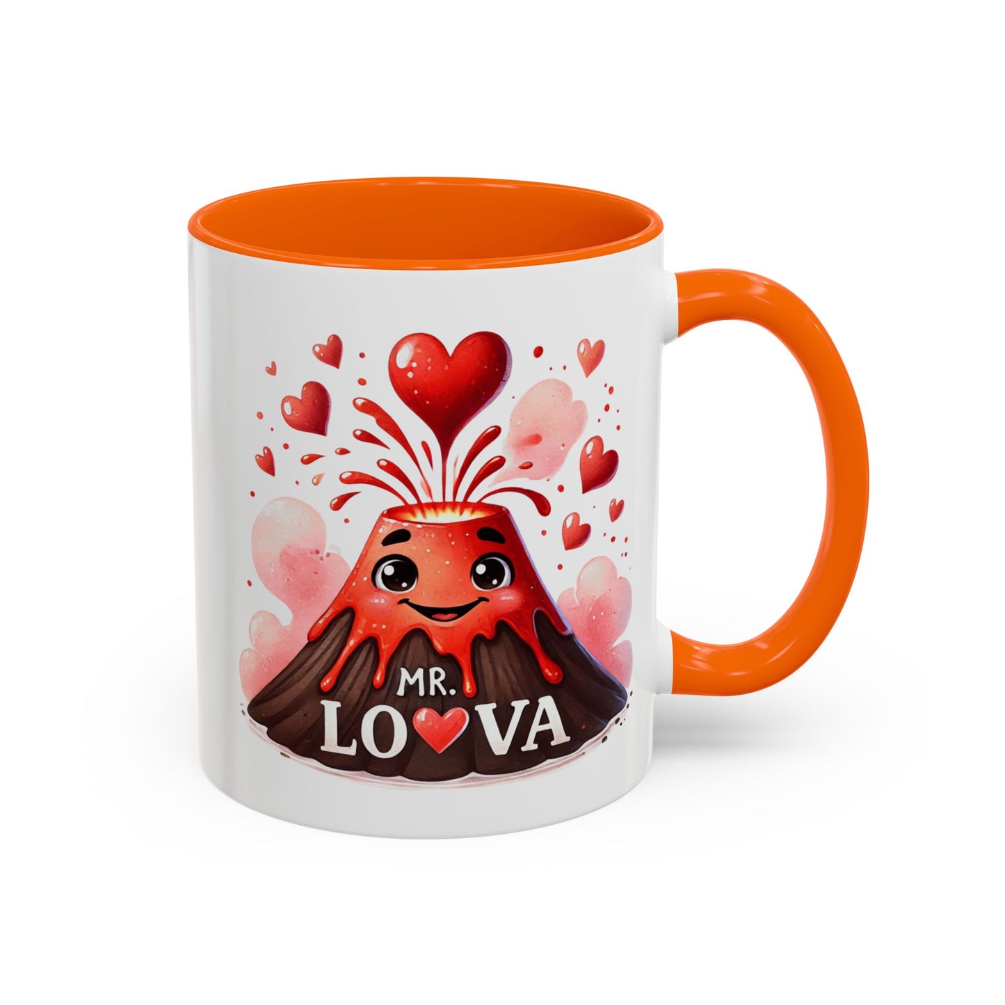 "Mr. Lo♥️va Explosive Love" Accent Mug (11oz, 15oz)