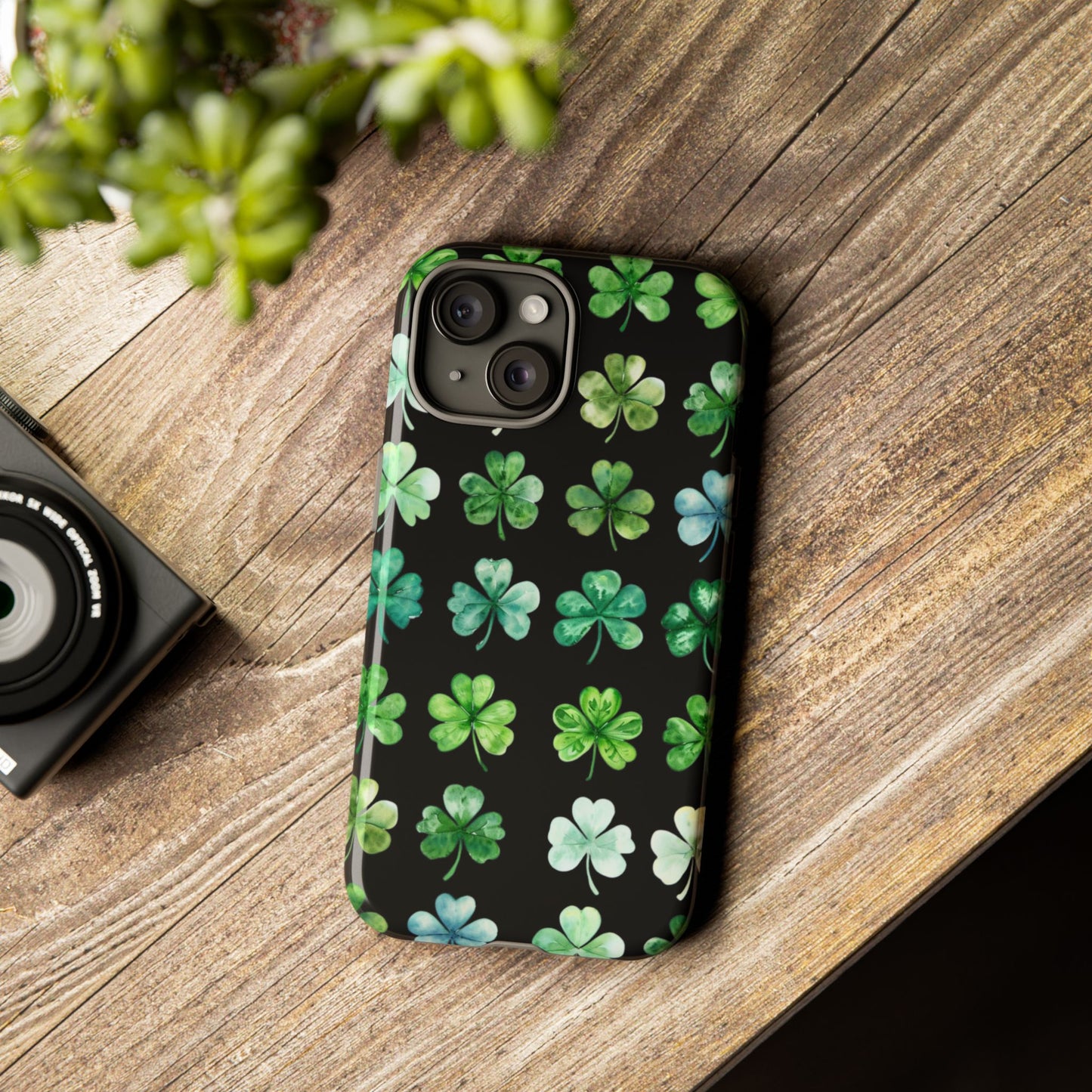 Lucky Streak 🍀 Tough Phone Case – Dual Layer Protection, Matte or Glossy