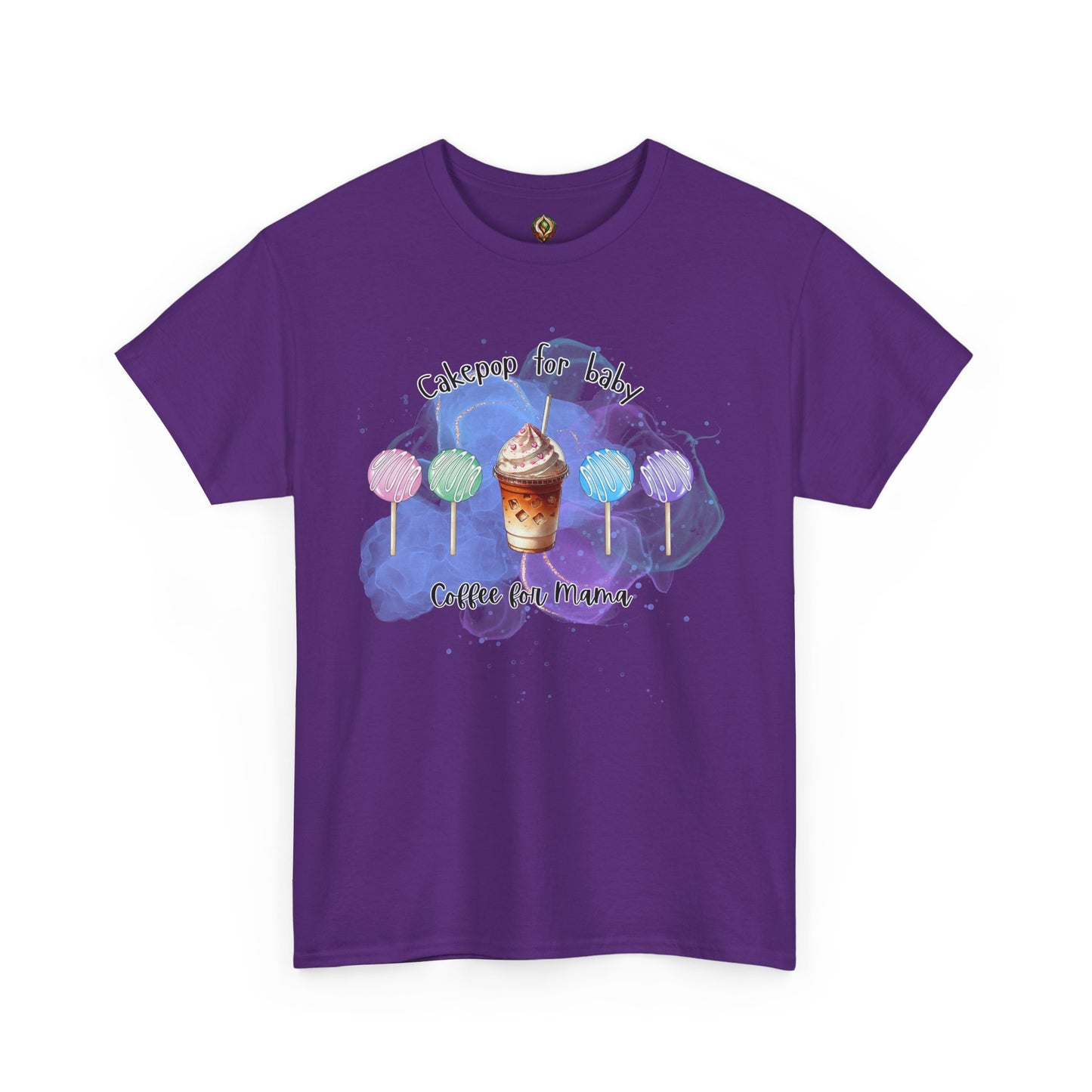Cakepop for Baby, Coffee for Mama – Sweet & Caffeinated Unisex Tee