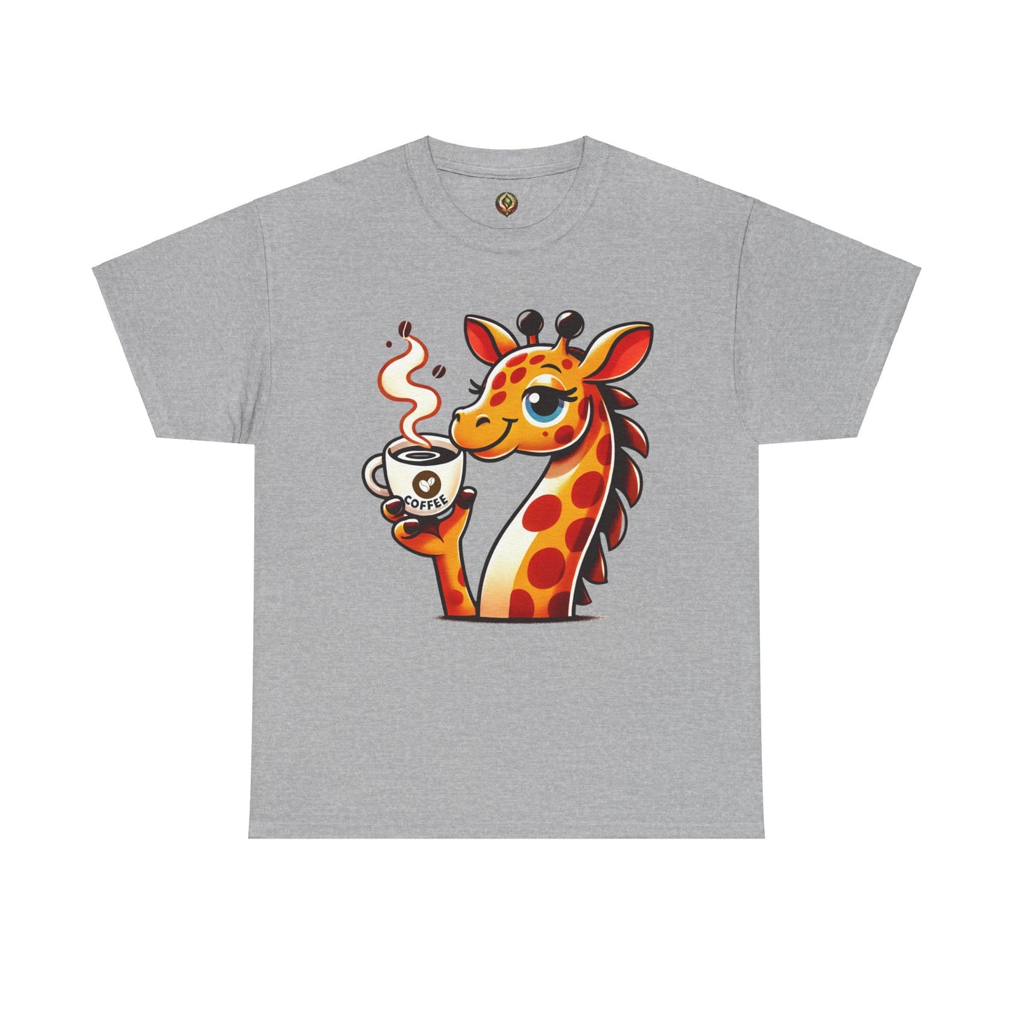 "Sassy Giraffe Coffee Lover" Unisex Tee