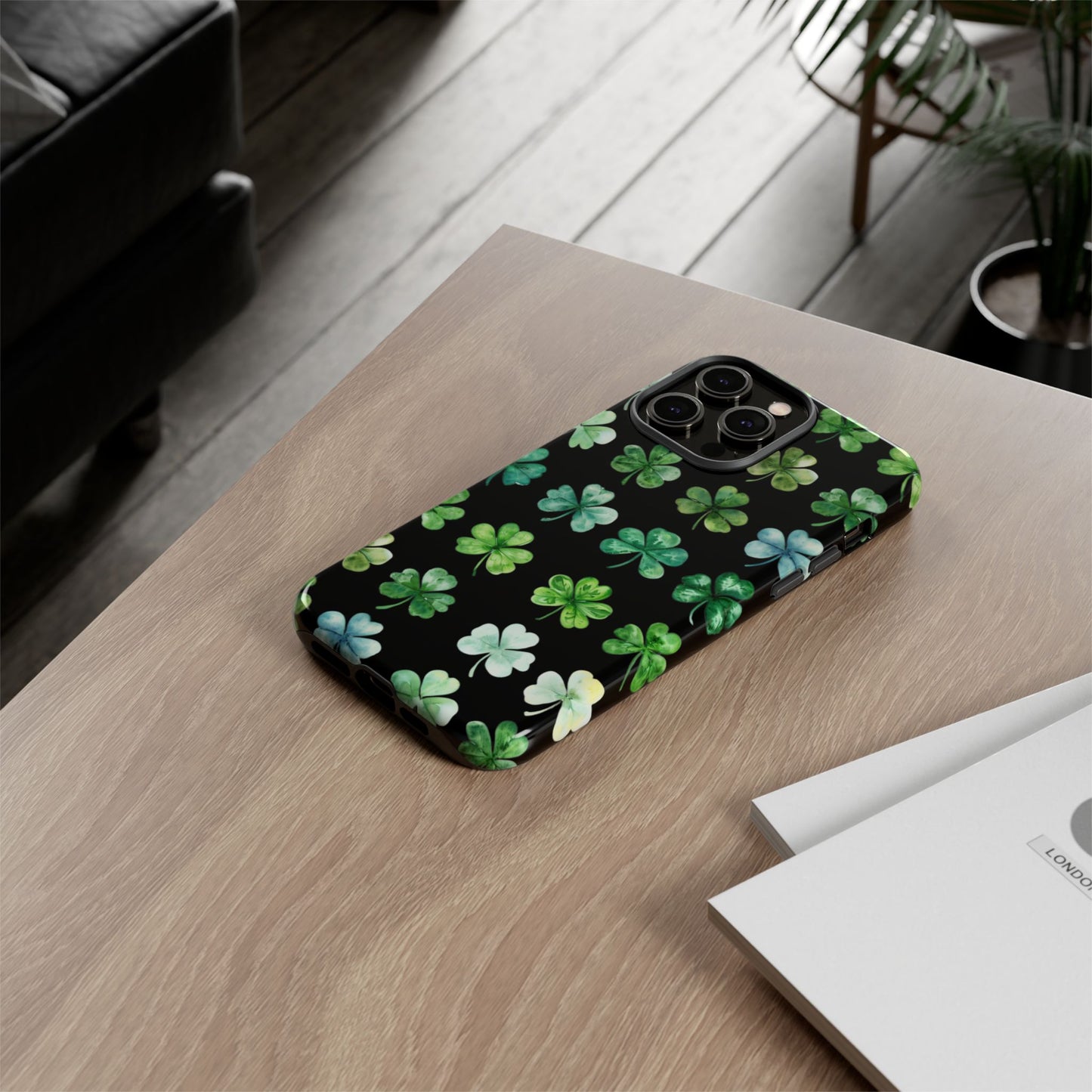 Lucky Streak 🍀 Tough Phone Case – Dual Layer Protection, Matte or Glossy