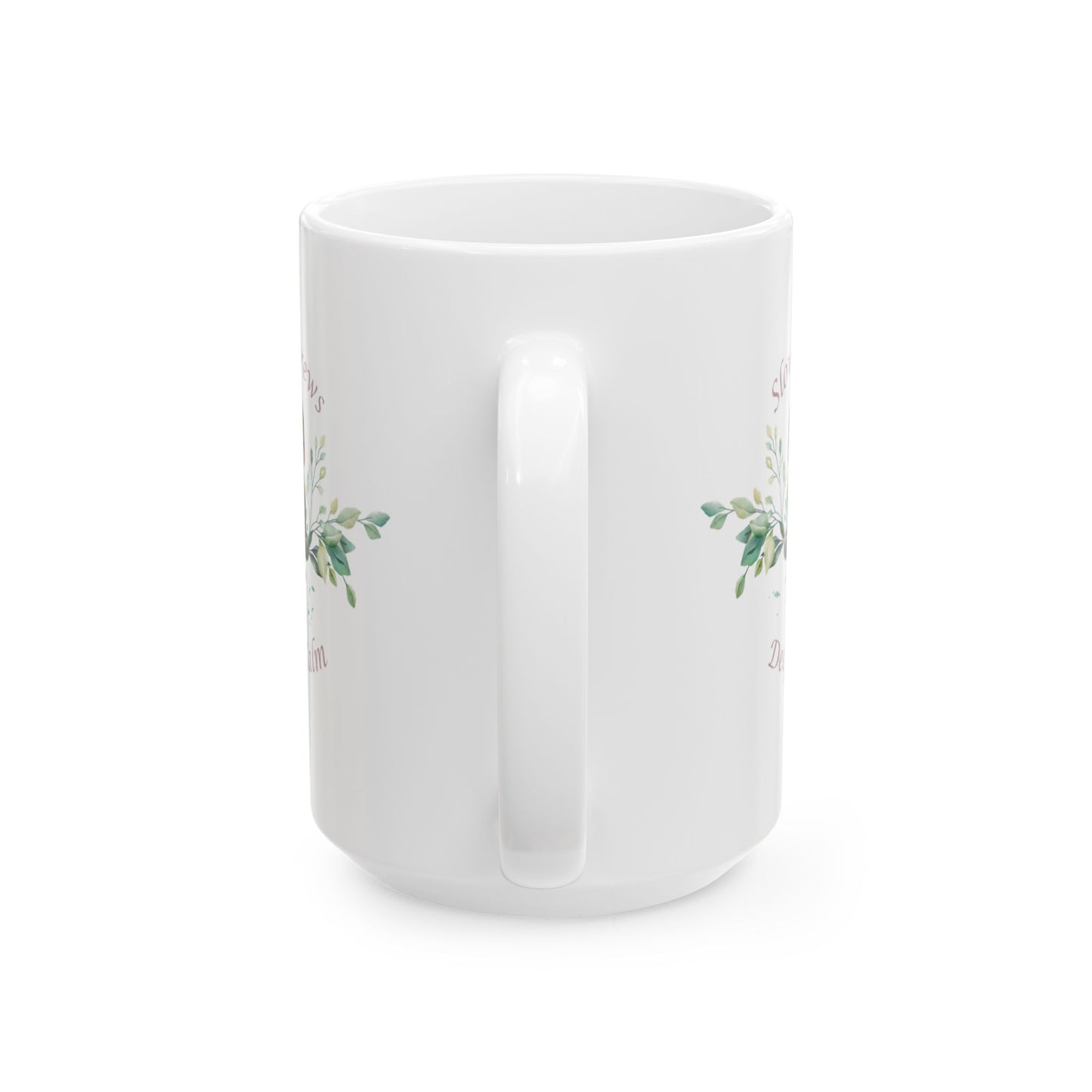 Slow Brews Turtle Mug, (11oz, 15oz)