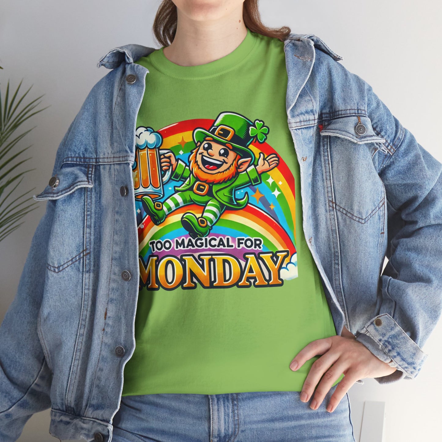 "Too Magical for Monday" St. Patrick’s Day Shirt – Unisex Lucky Tee