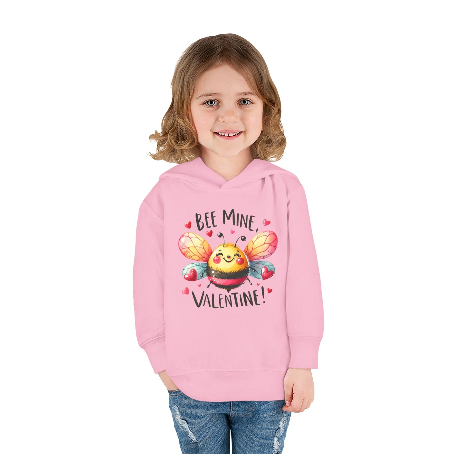 "Bee Mine, Valentine!" Toddler Hoodie
