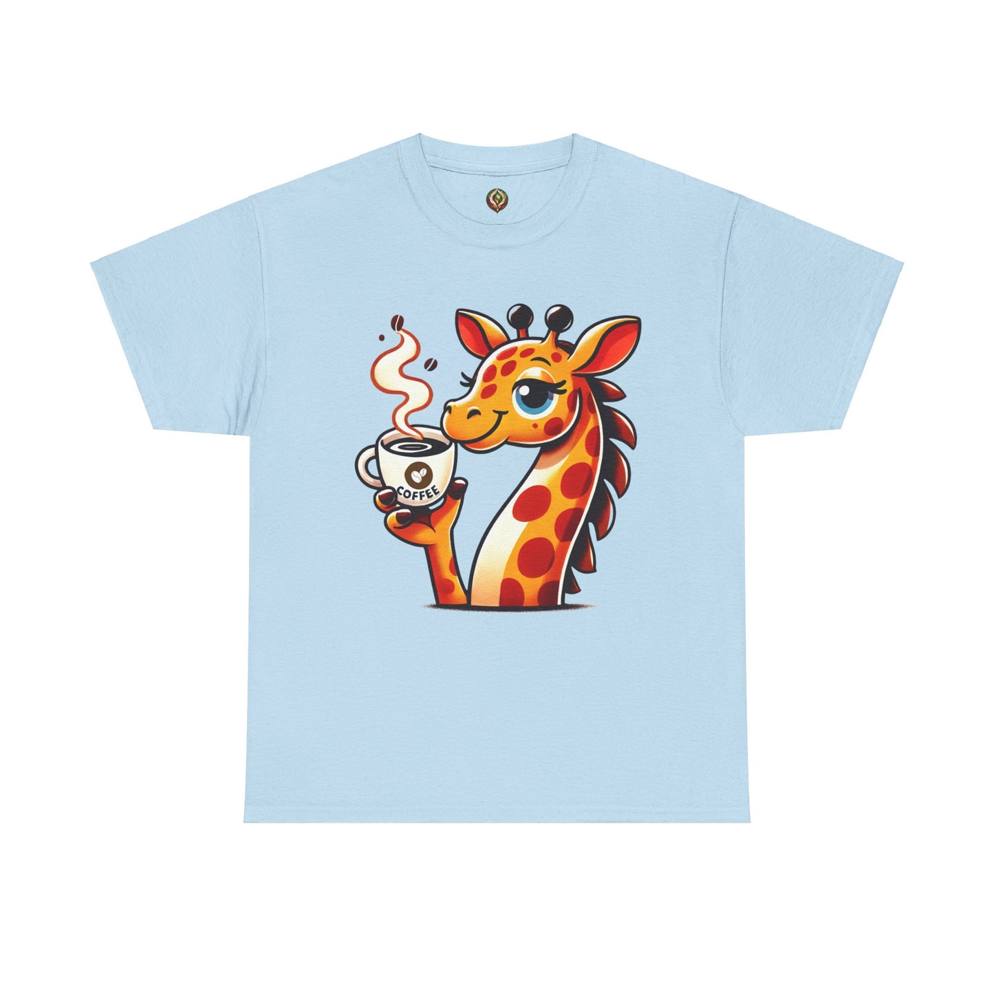 "Sassy Giraffe Coffee Lover" Unisex Tee