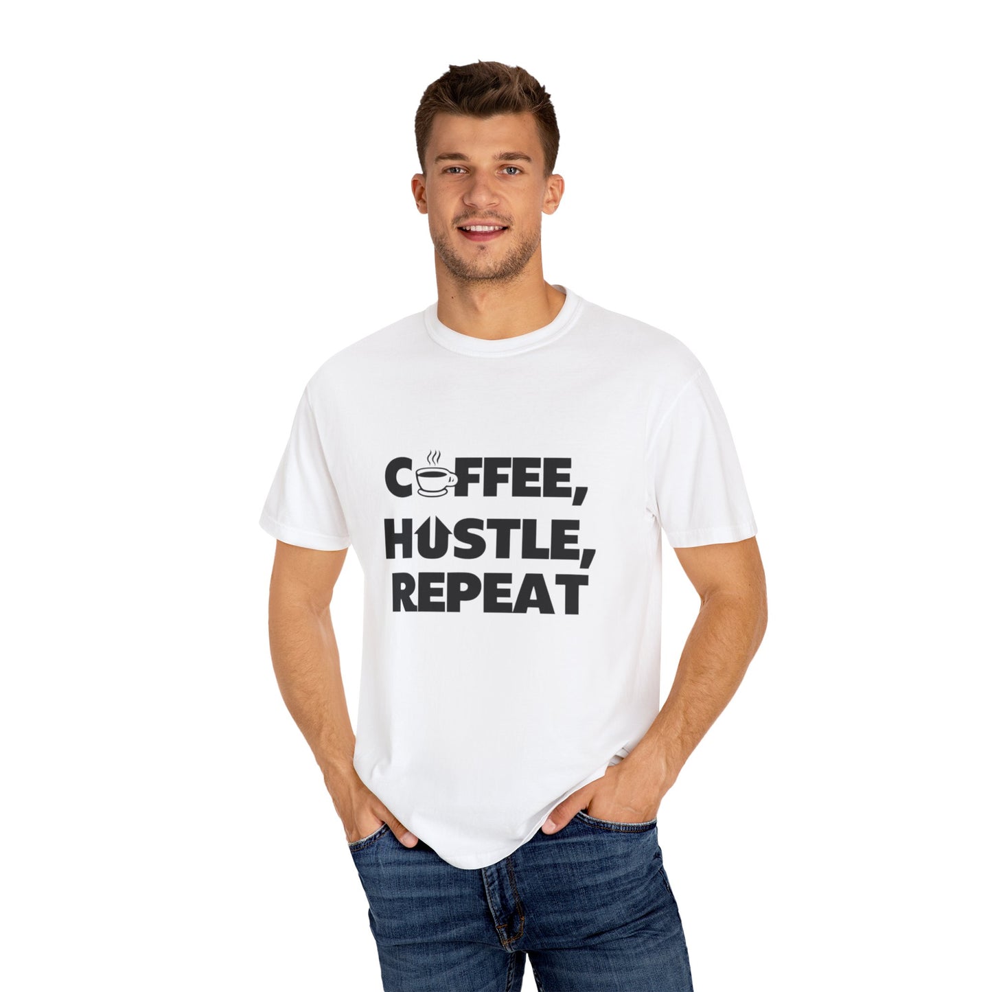 "Coffee, Hustle, Repeat" Unisex T-Shirt
