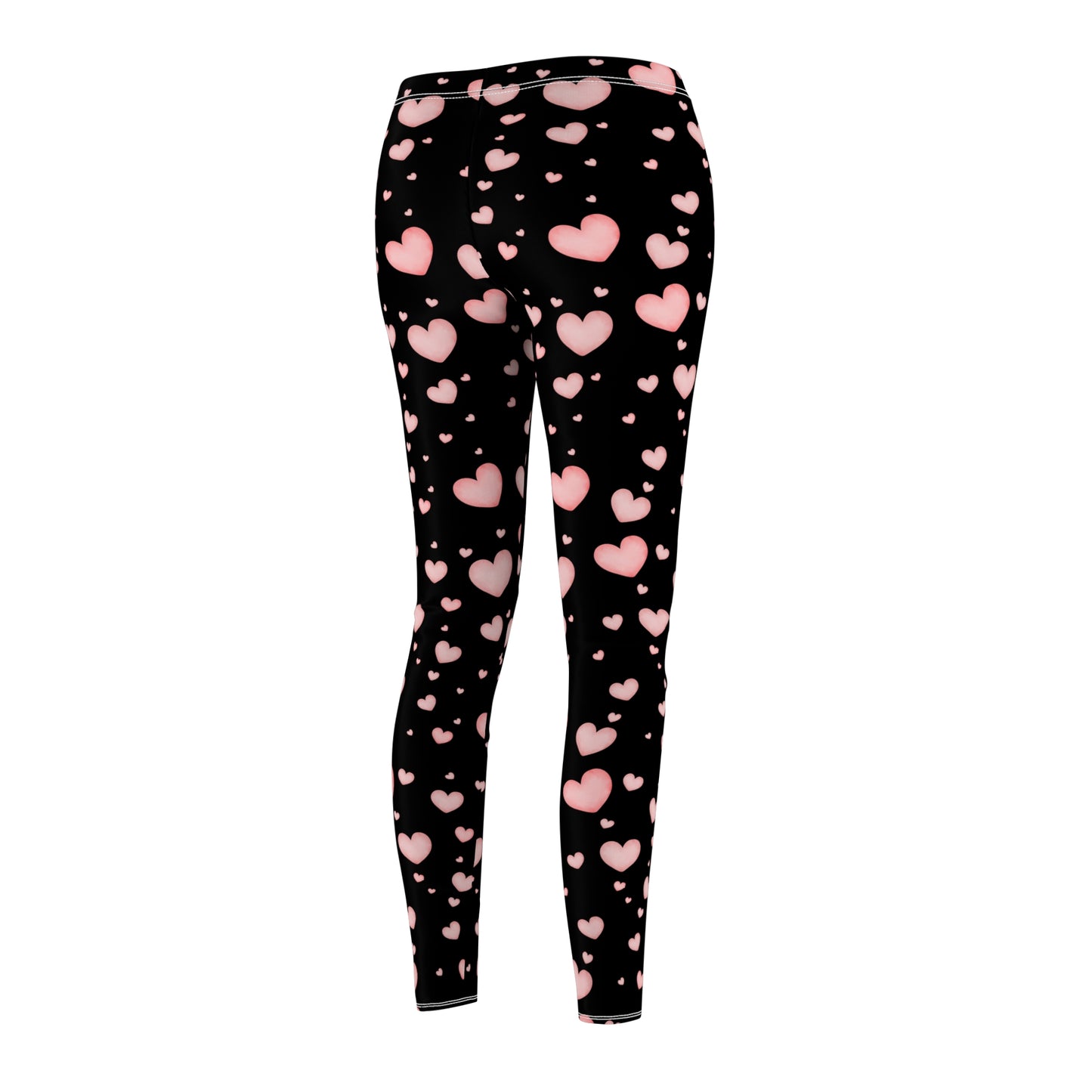 "Falling Hearts" Women’s Casual Leggings