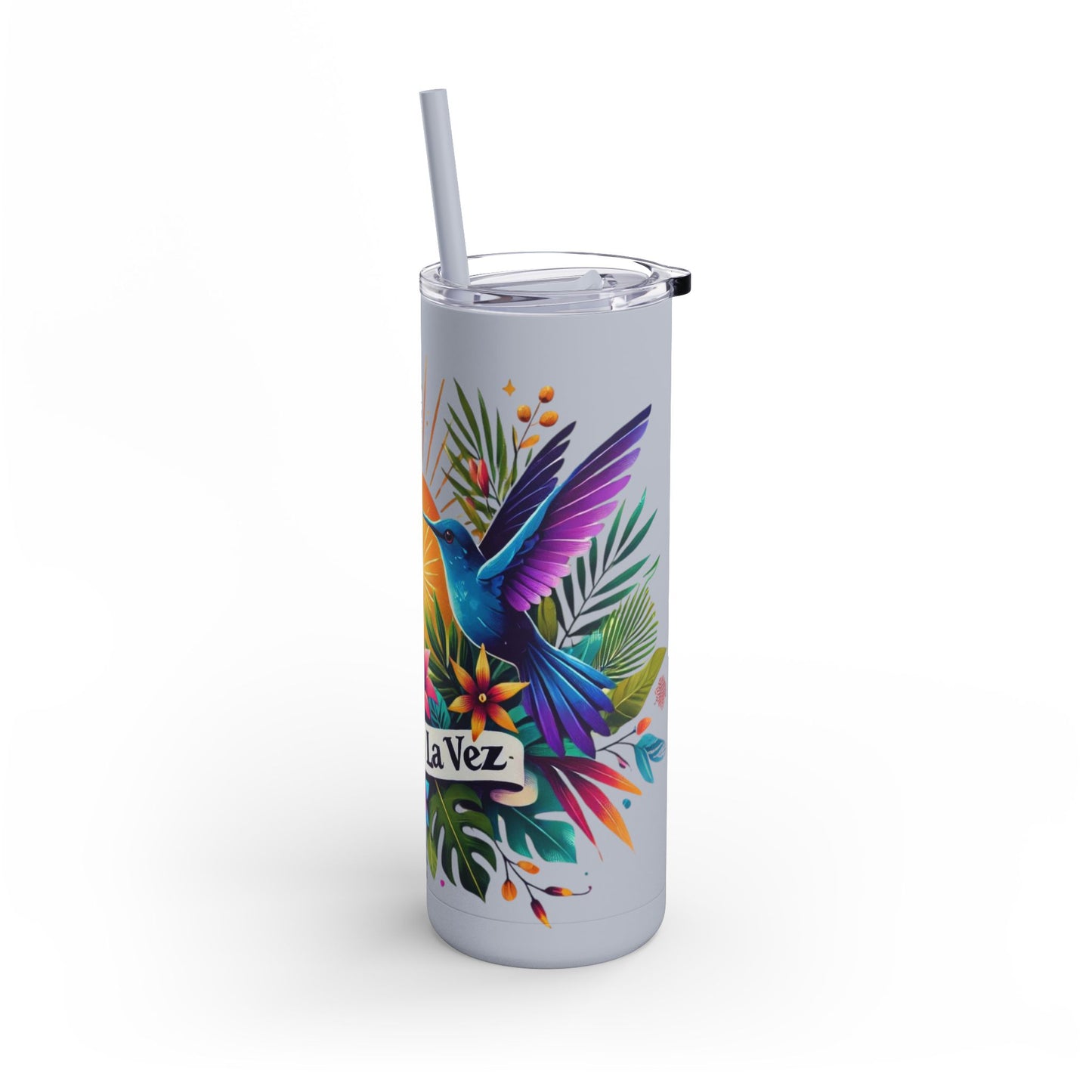 "Un Día a La Vez" Skinny Tumbler (20oz)