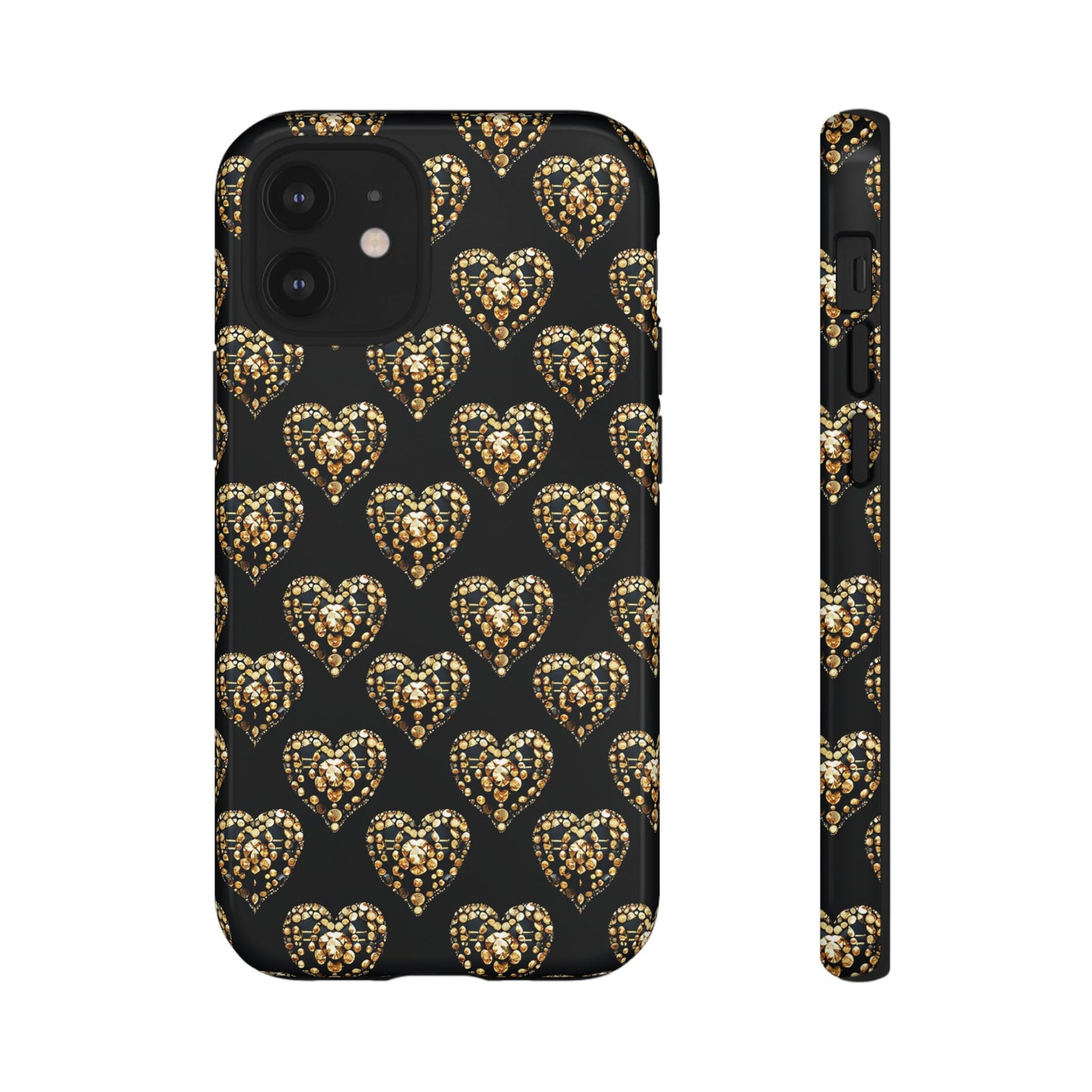Golden Heart Luxe Phone Case