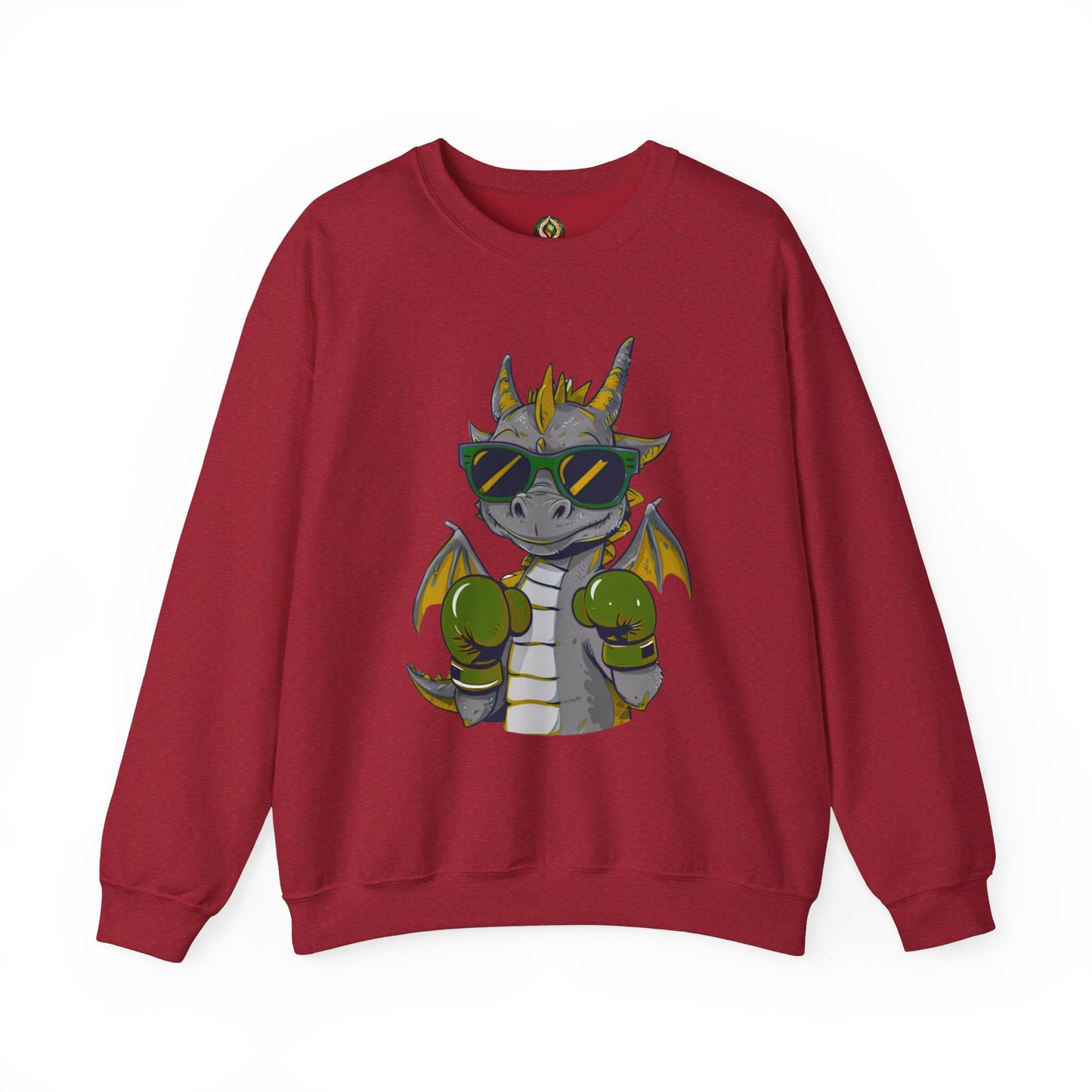 Boxing Dragon Crewneck Sweatshirt – Cozy Style with a Punch 🥊🐉