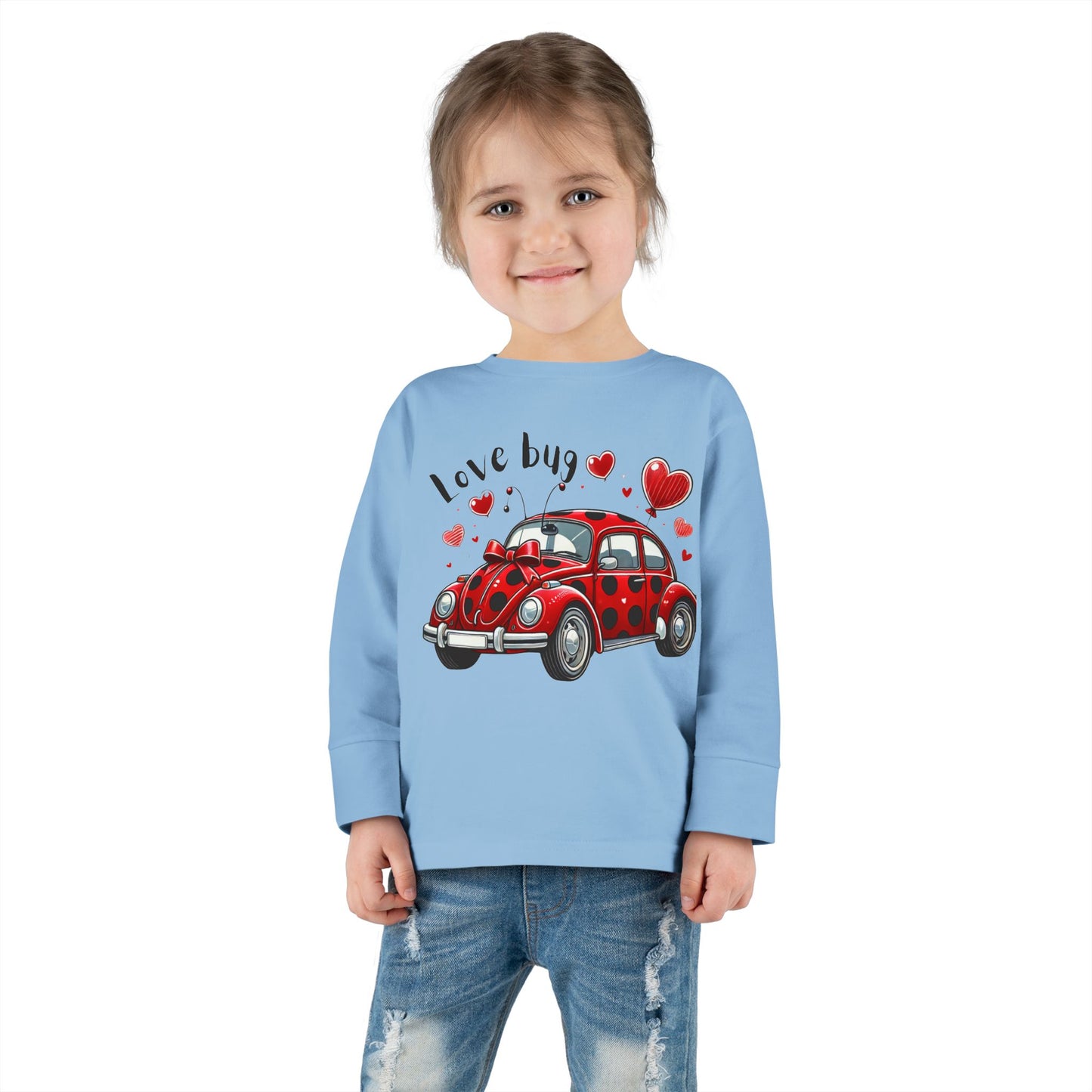 "Love Bug" Toddler Long Sleeve Tee