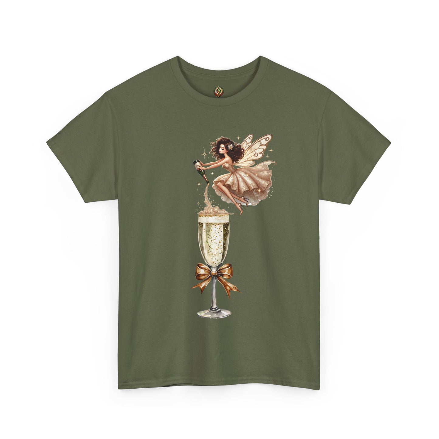 Pop, Fizz, Flutter – Champagne Wishes Unisex Tee