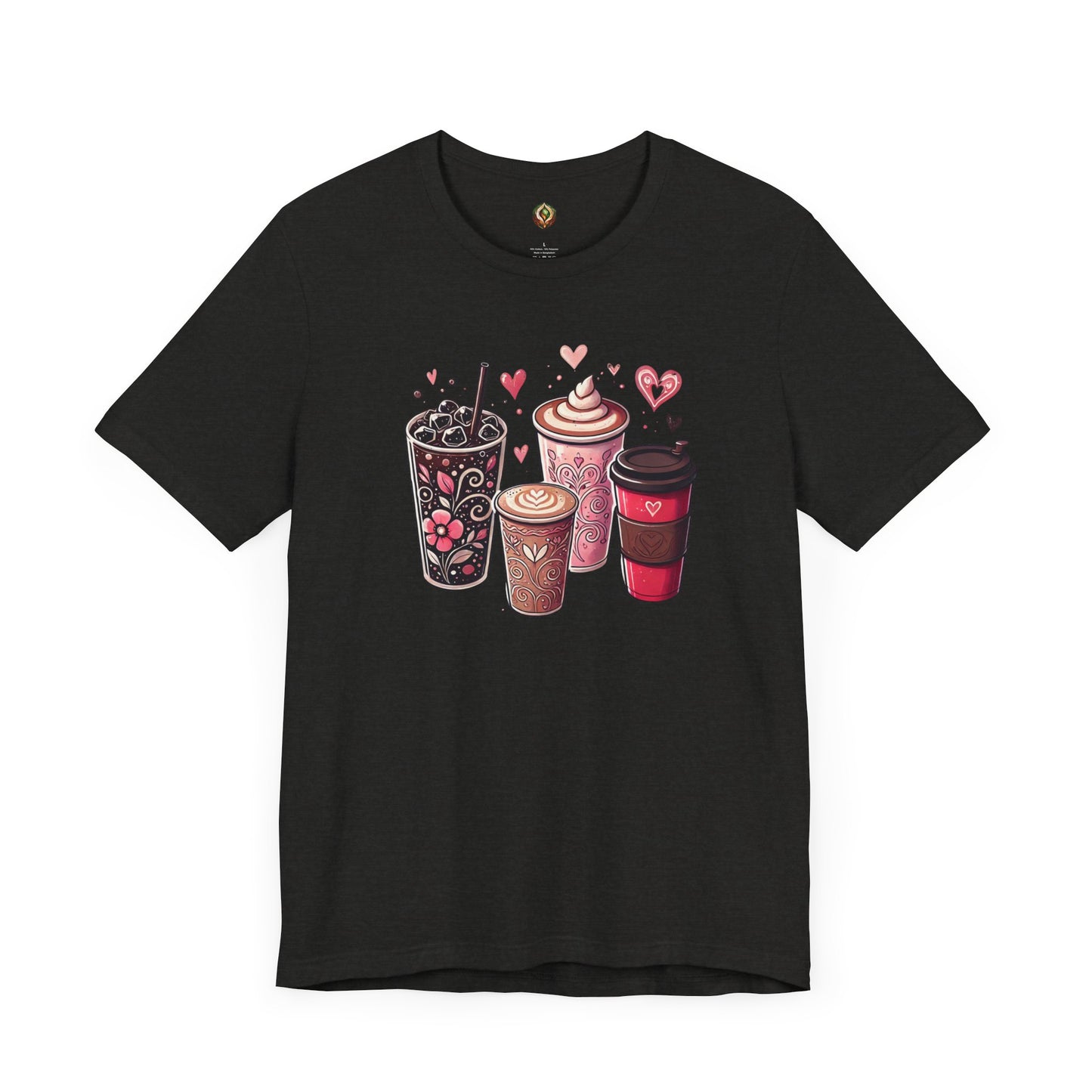 "Cup of Love" Coffee Lovers Tee