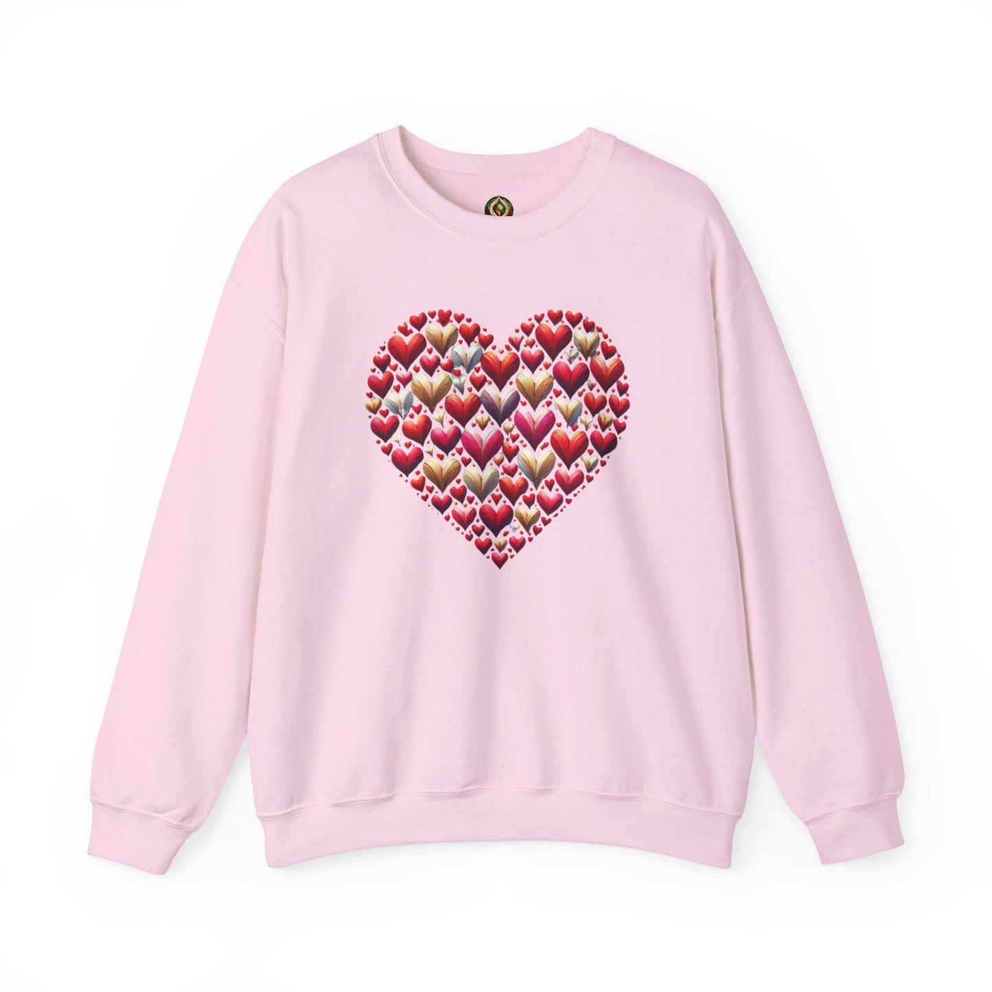 Love, Layers, & Cozy Vibes Unisex Crewneck Sweatshirt