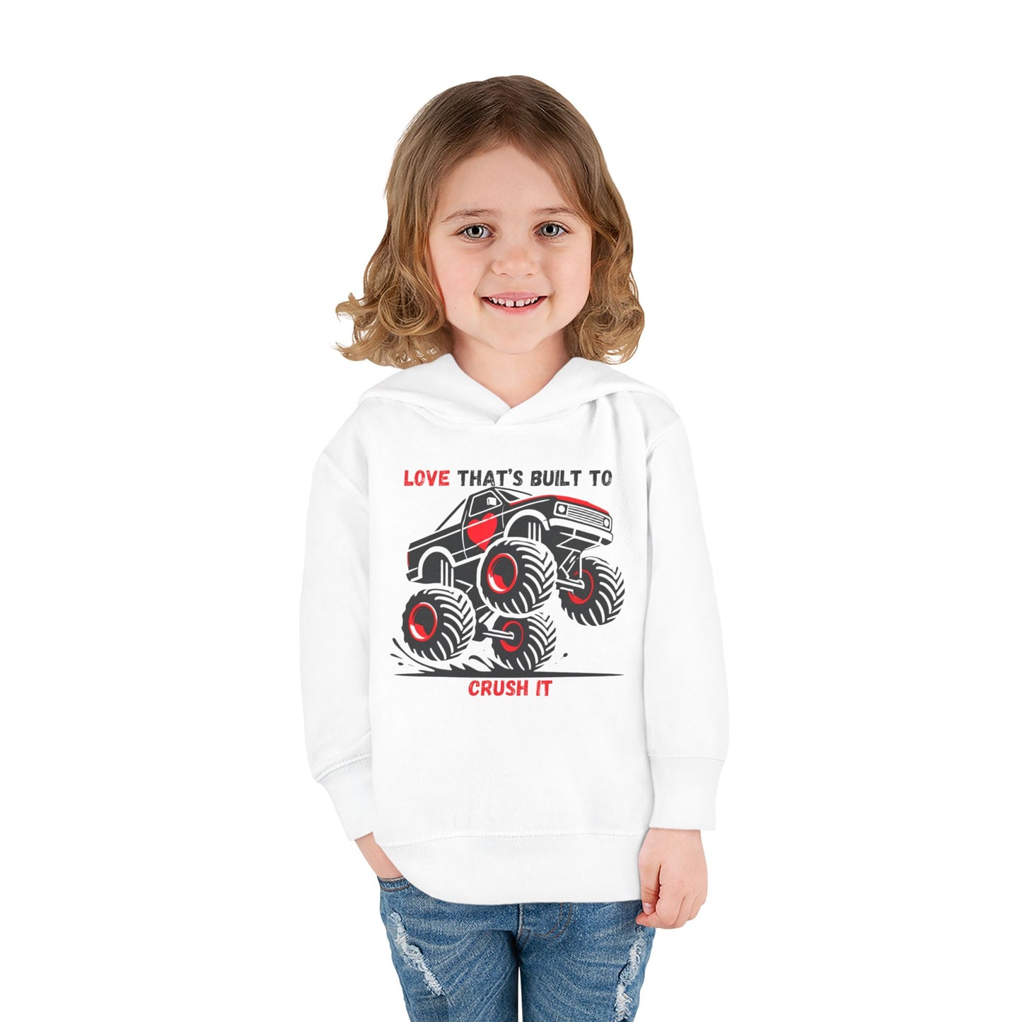 "Built to Crush It" Toddler Hoodie